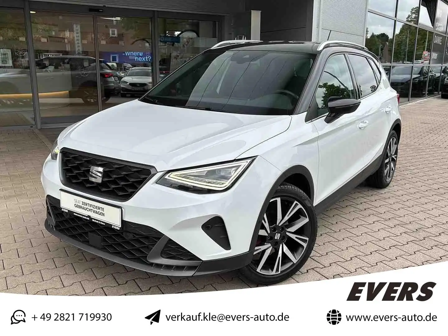 SEAT Arona FR 1.0 TSI DSG NAVI 18"LM KAMERA ACC SHZ Weiß - 1