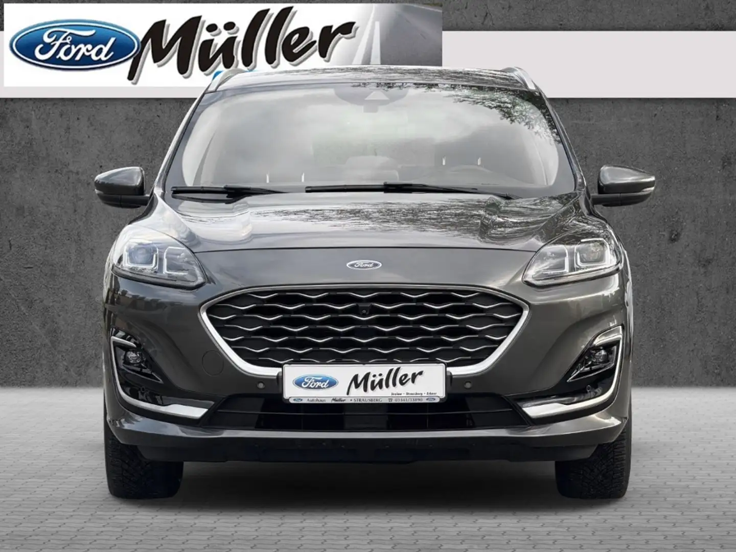 Ford Kuga Plug-In Hybrid 2.5 PHEV Vignale Gris - 2