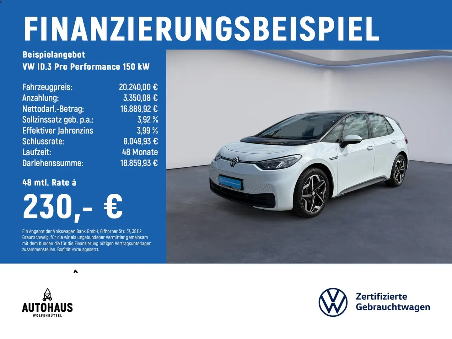 Volkswagen ID.3 Pro Performance 150 kW Wit - 2