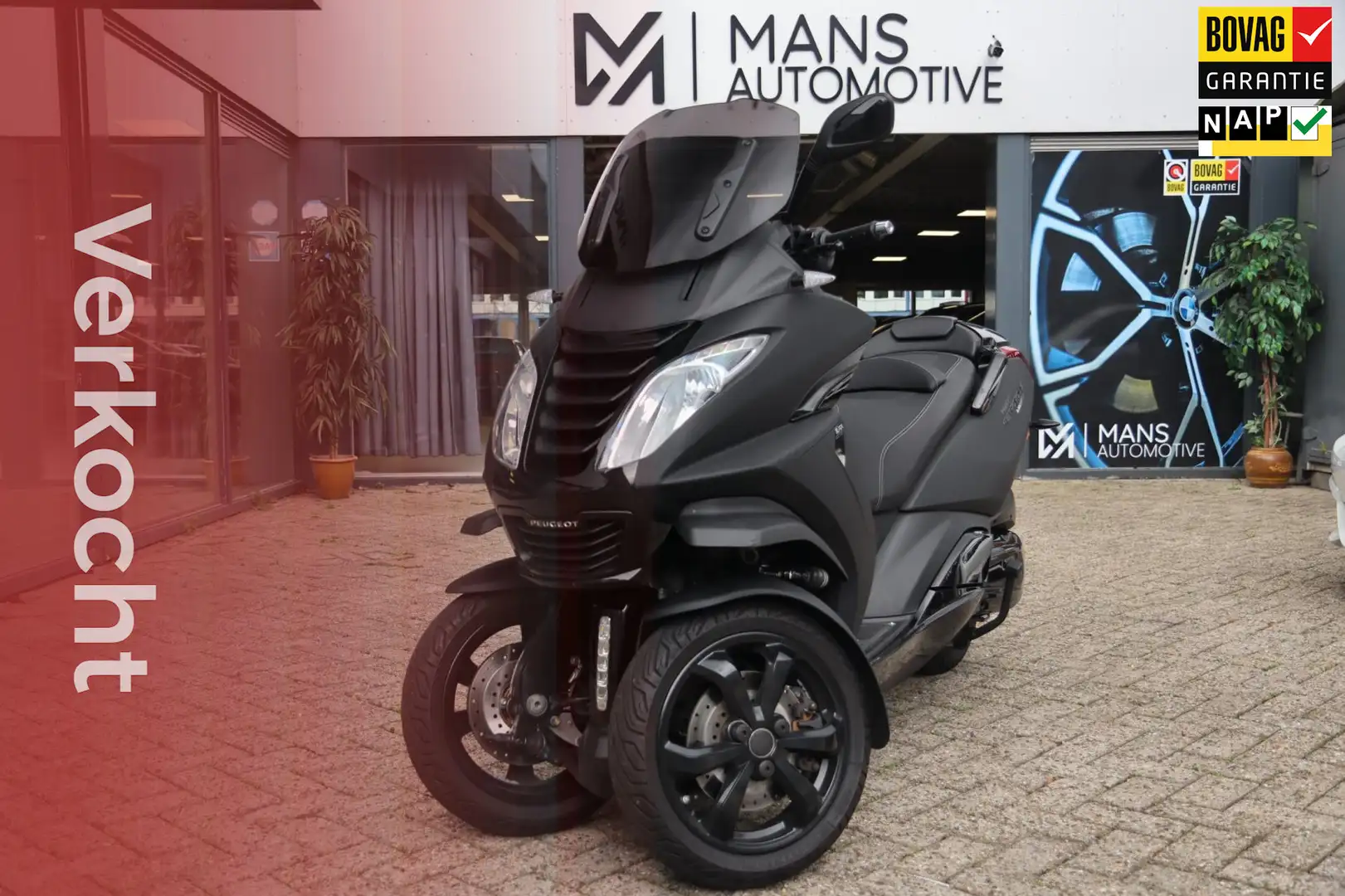 Peugeot Metropolis Scooter RS / Keyless / B-rijbewijs / Topstaat van Zwart - 1
