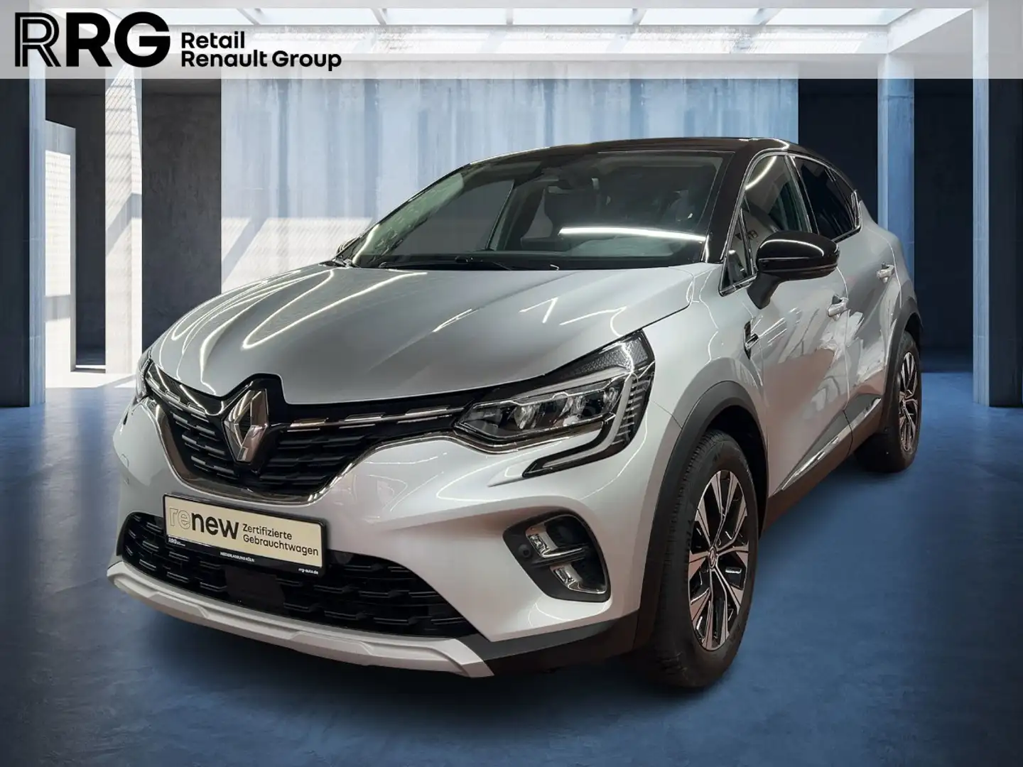 Renault Captur TECHNO TCe 140 EDC Silber - 1