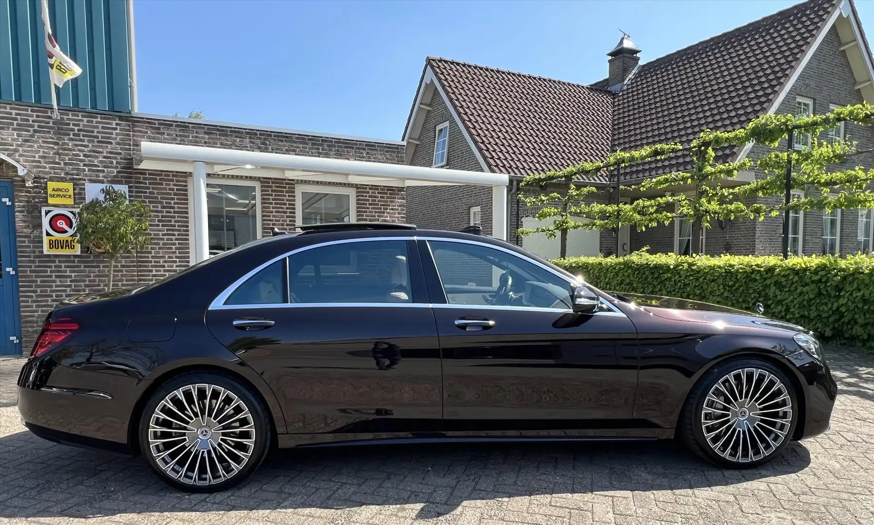Mercedes-Benz S 560 E Lang 9G AMG Line, 1e eig, NWST, Masage, Negru - 2