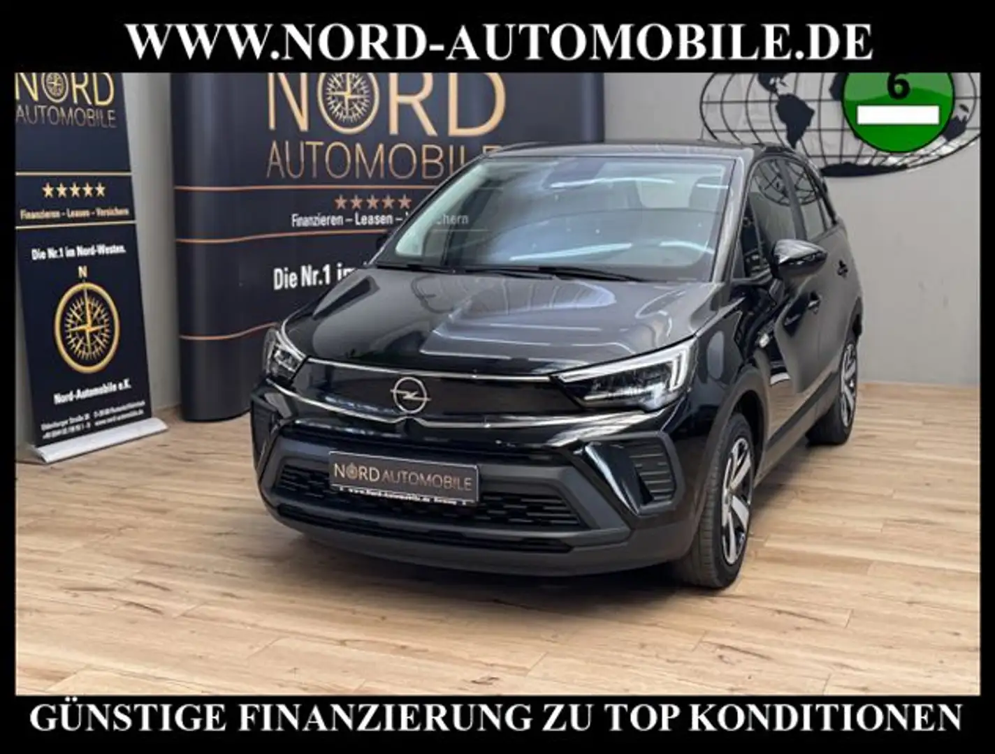 Opel Crossland 1.2 Edition Navigation/LED/PDC Edition Schwarz - 1