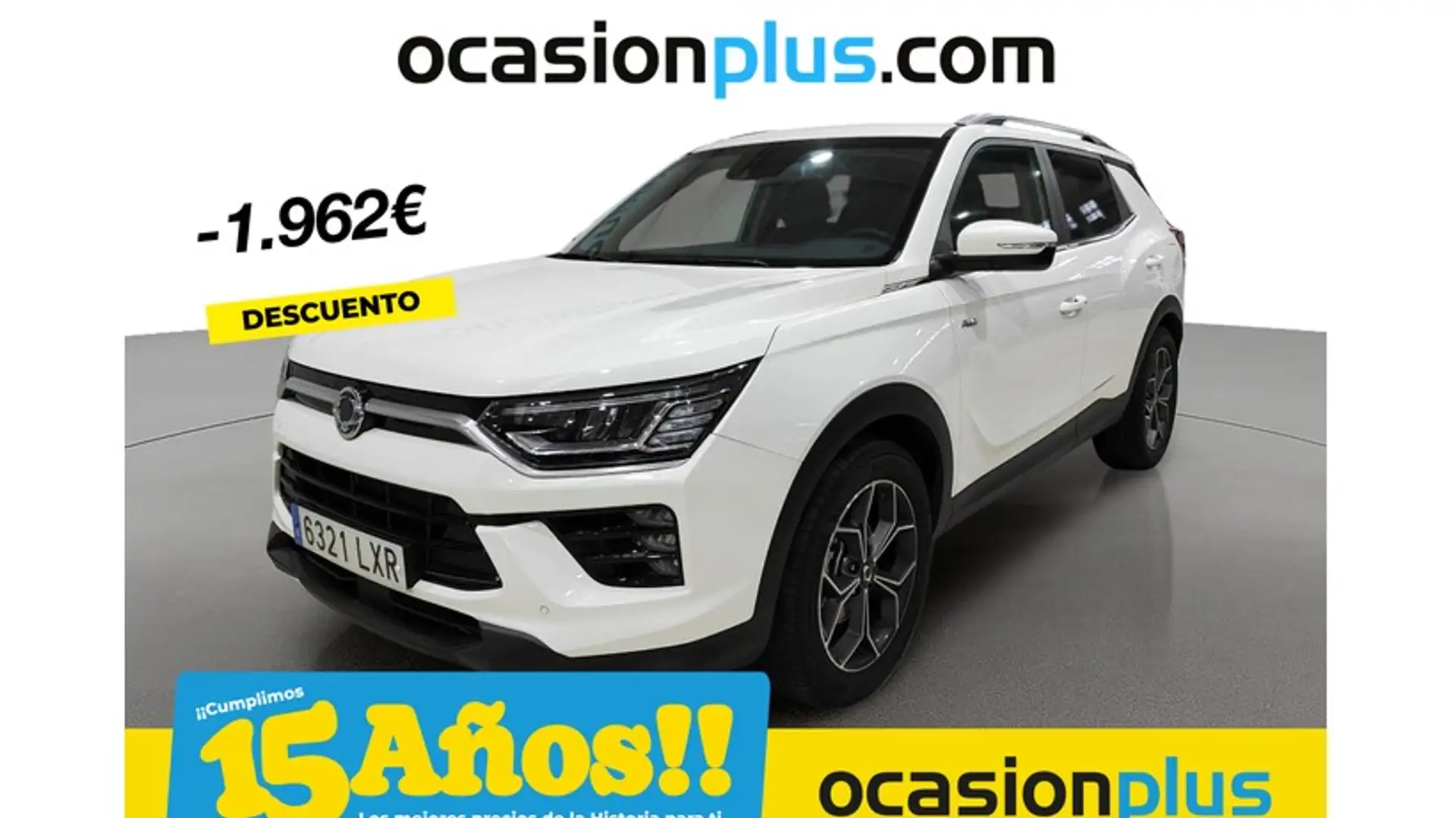 SsangYong Korando G15 Limited 4x4 Aut. Blanc - 1