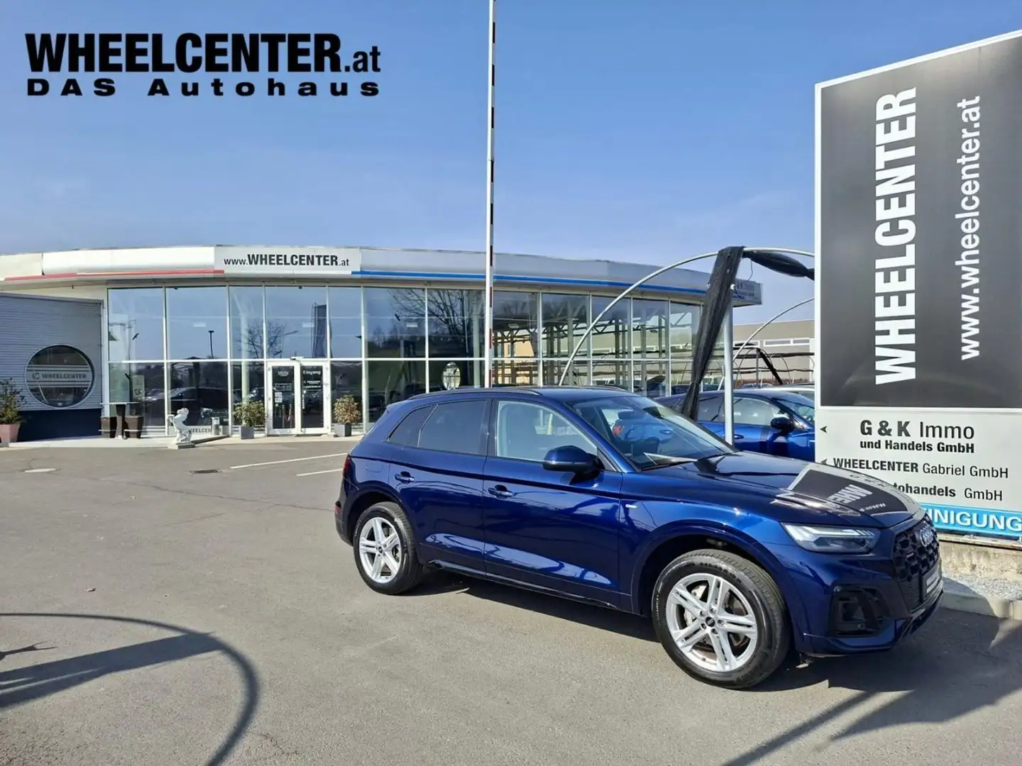 Audi Q5 40 TDI quattro * S-LINE * PANORAMADACH * AHK Blau - 1