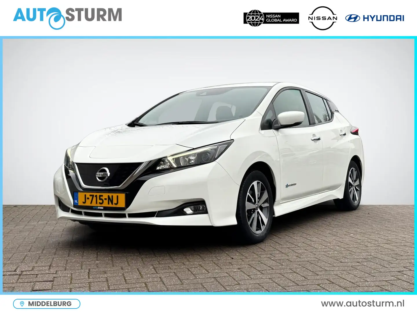 Nissan Leaf Acenta 40 kWh | Navigatie | Camera | Apple Carplay Wit - 1