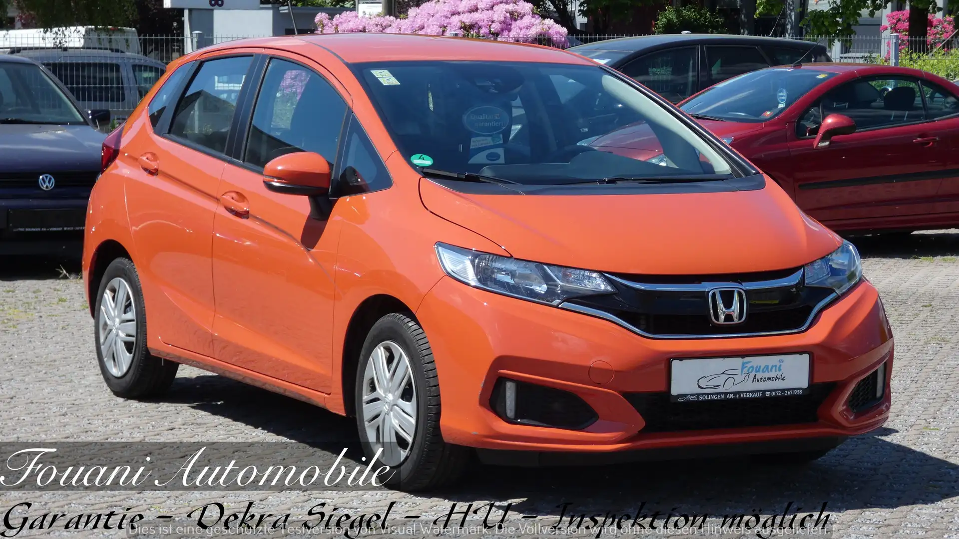 Honda Jazz Trend 2.Hand 12 Monate Garantie HU 05/2025 Klima Orange - 1