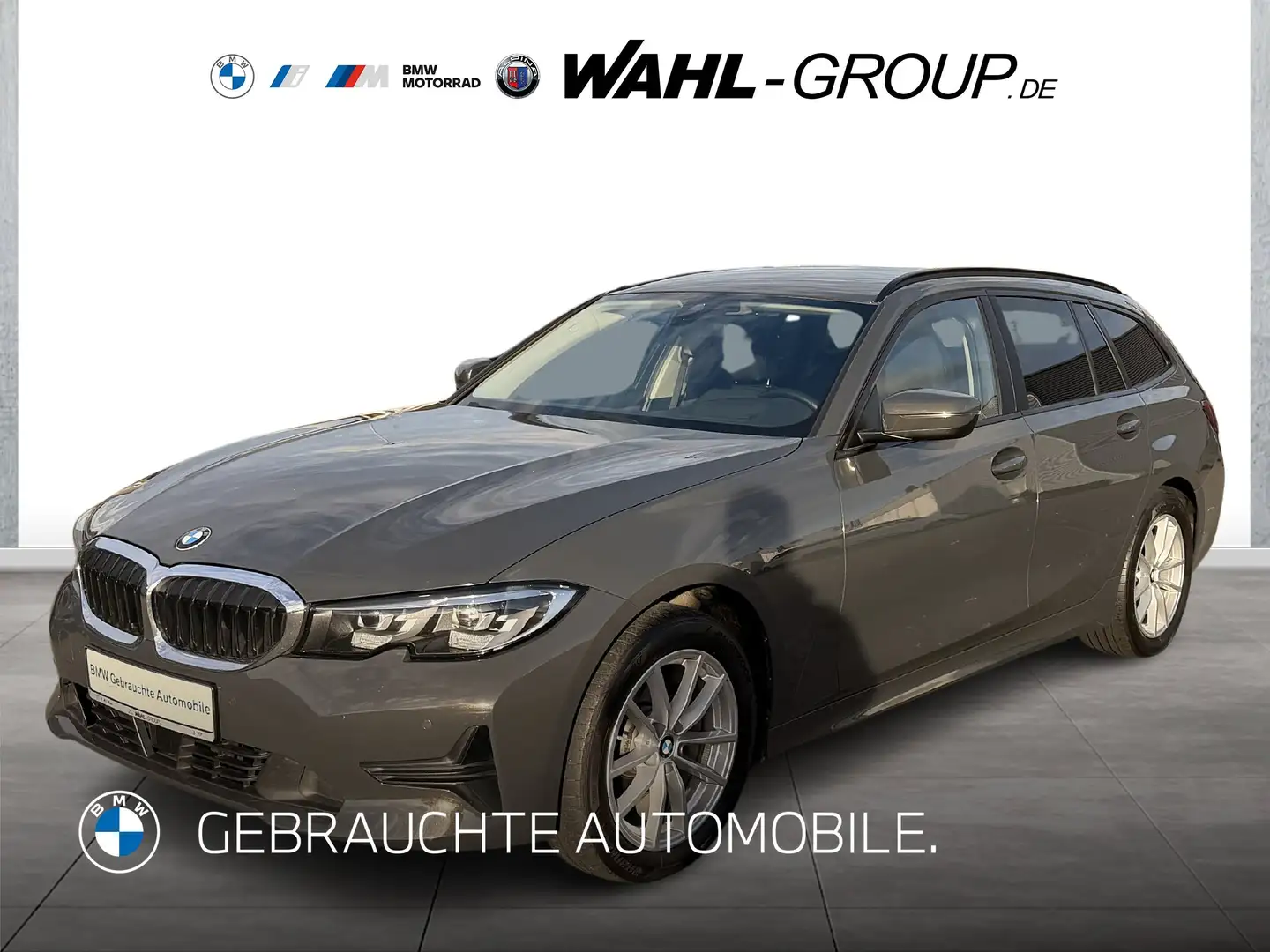 BMW 320 d Touring HeadUp LED ACC Navi HiFi Individual Adva Grau - 1