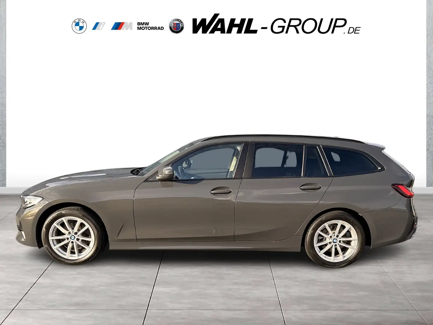 BMW 320 d Touring HeadUp LED ACC Navi HiFi Individual Adva Grau - 2