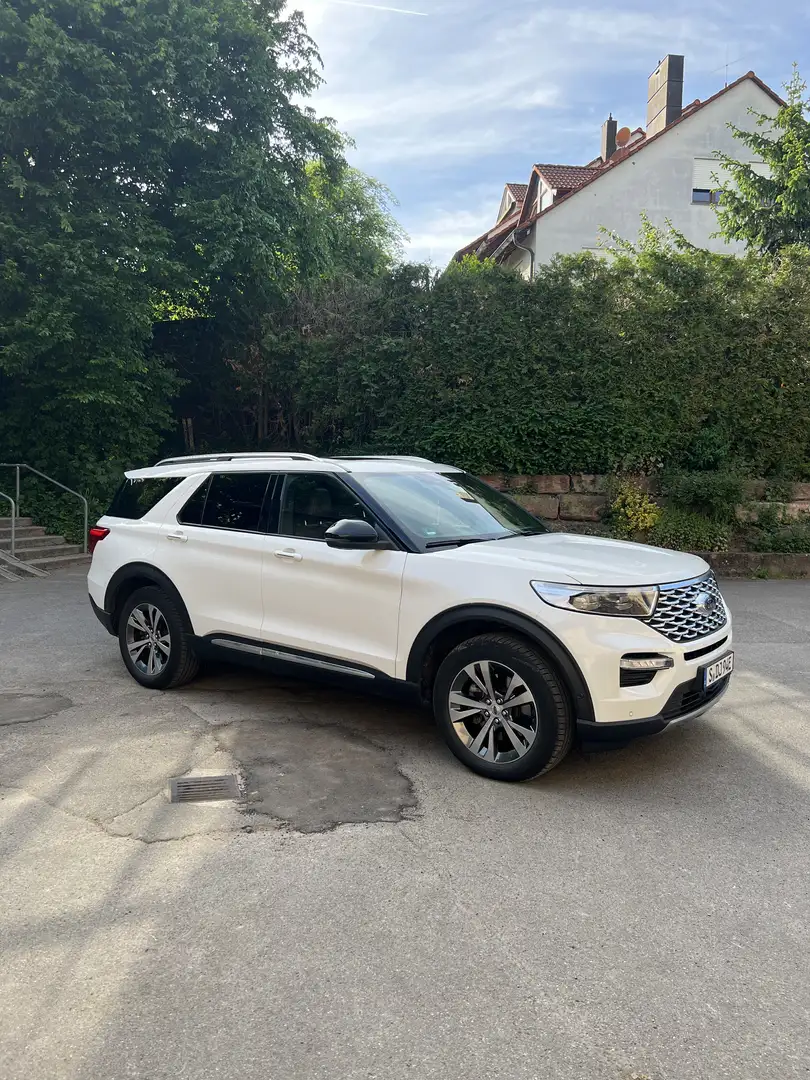 Ford Explorer Platinum * 4x4 * Vollausstattung Blanco - 1
