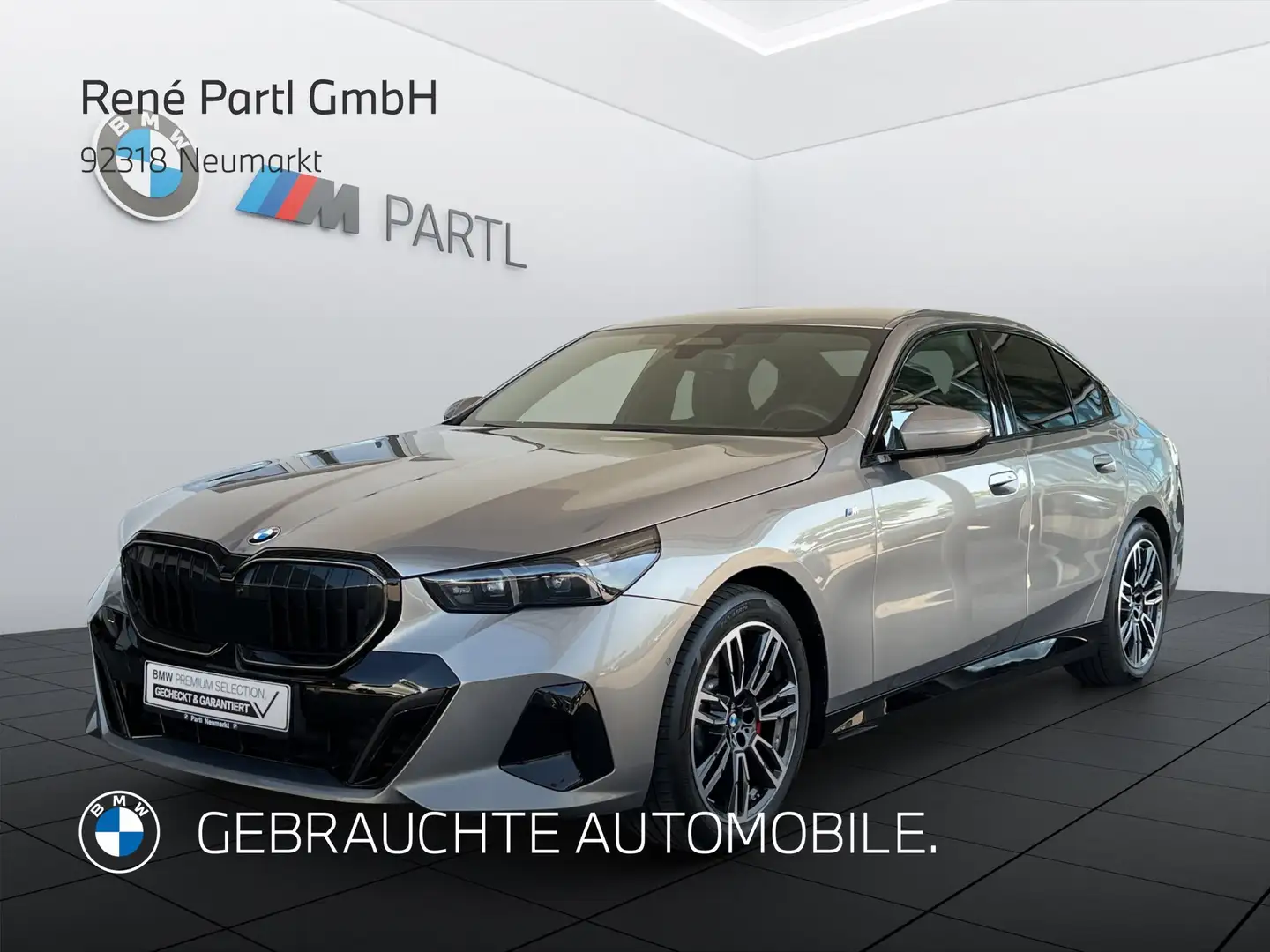 BMW 520 d A M Sport M Sportpaket Head-Up HK HiFi DAB Argent - 1