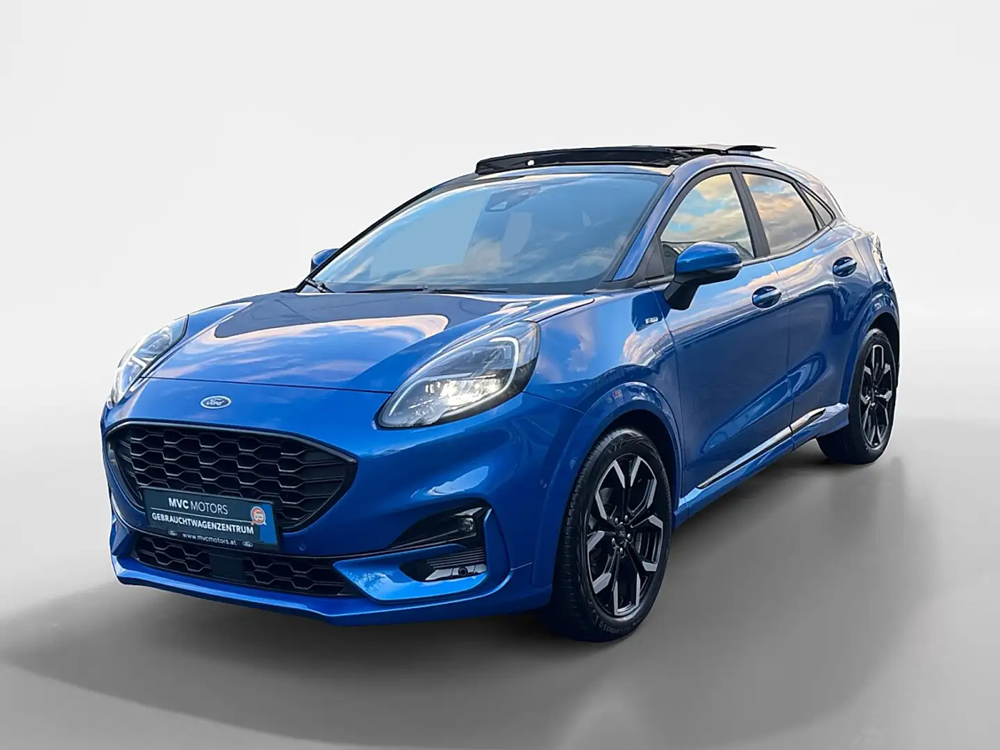 Ford Puma 1,0 EcoBoost Hybrid ST-Line X Blau - 1