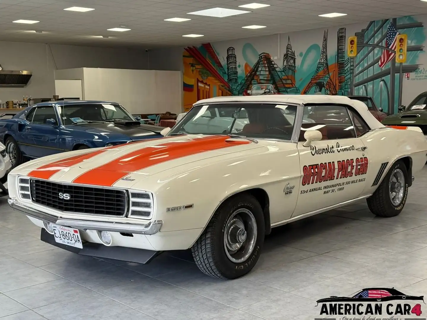 Chevrolet Camaro SS V8 350ci - Officielle Pace Car ! Blanco - 1