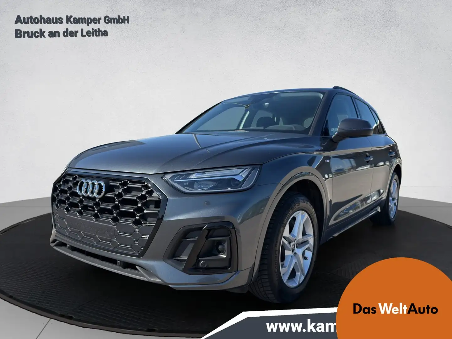 Audi Q5 30 TDI S line Gris - 1