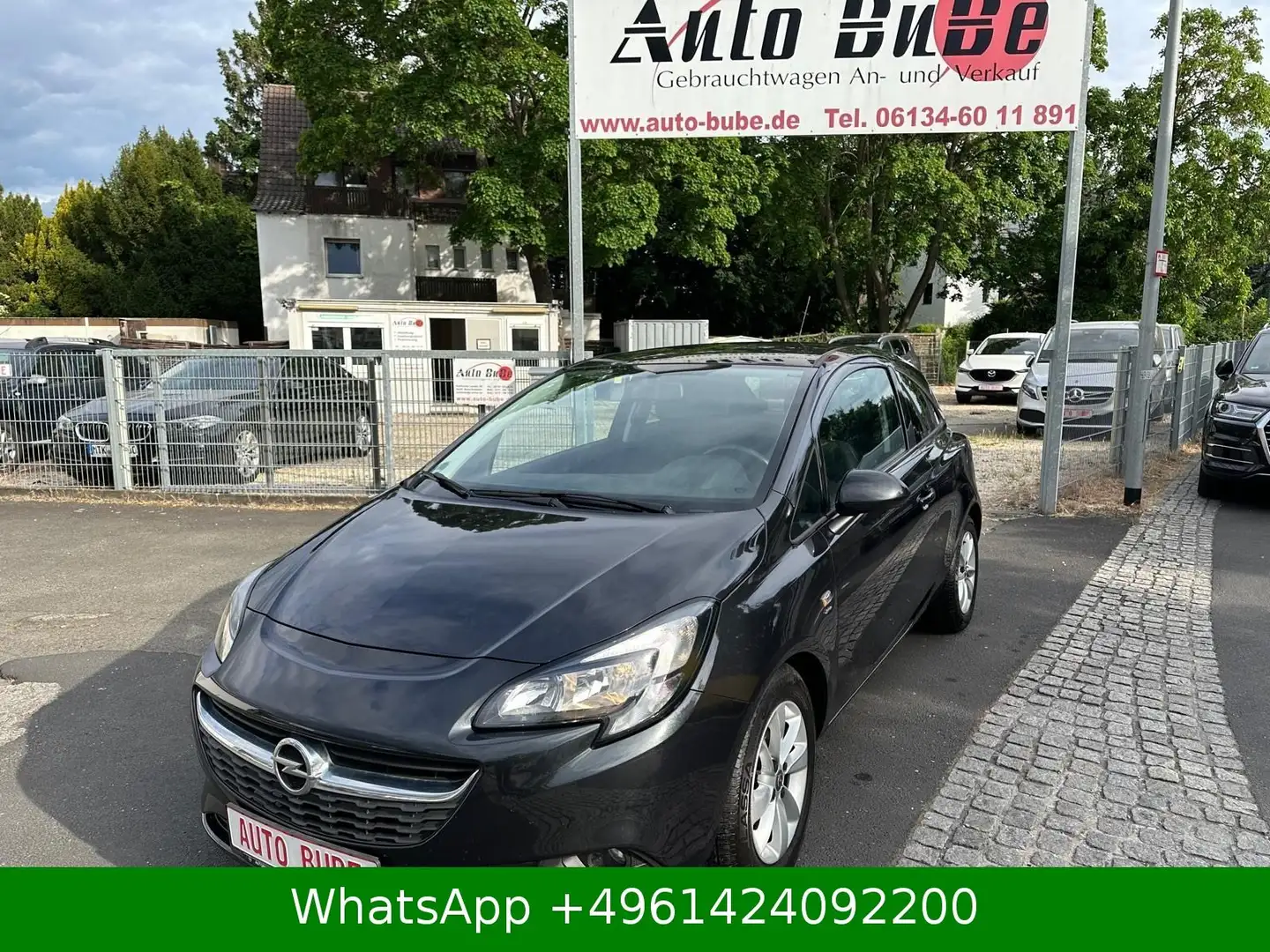 Opel Corsa E Drive Schwarz - 1
