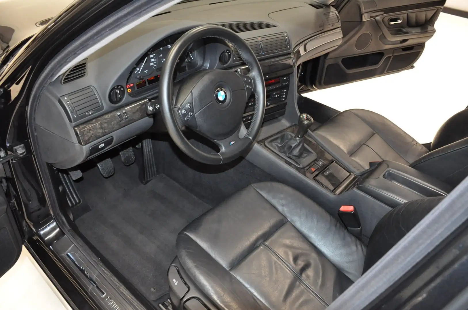 BMW 728 728i E38 origineel 111.461 km 1e eigenaar Zwart - 2