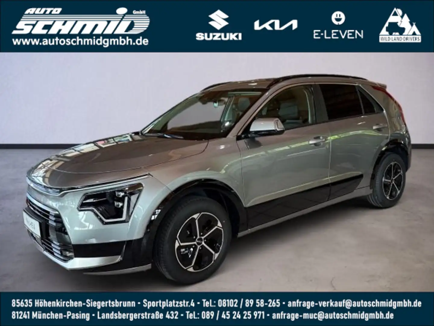 Kia Niro NIRO 1.6 HEV 129 DCT VIS KOM STY Grau - 1