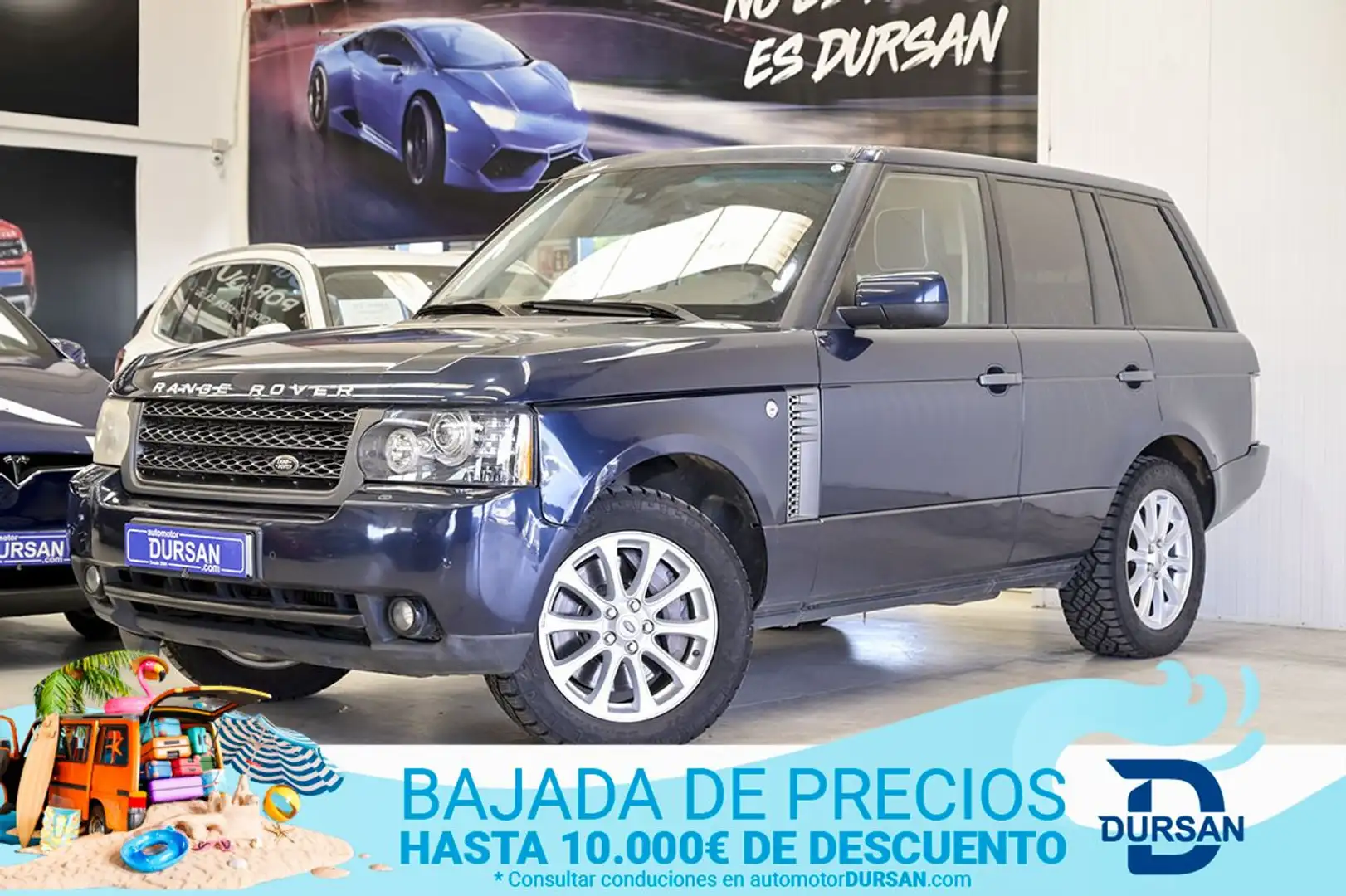 Land Rover Range Rover 4.4TdV8 Vogue Aut. Синий - 1