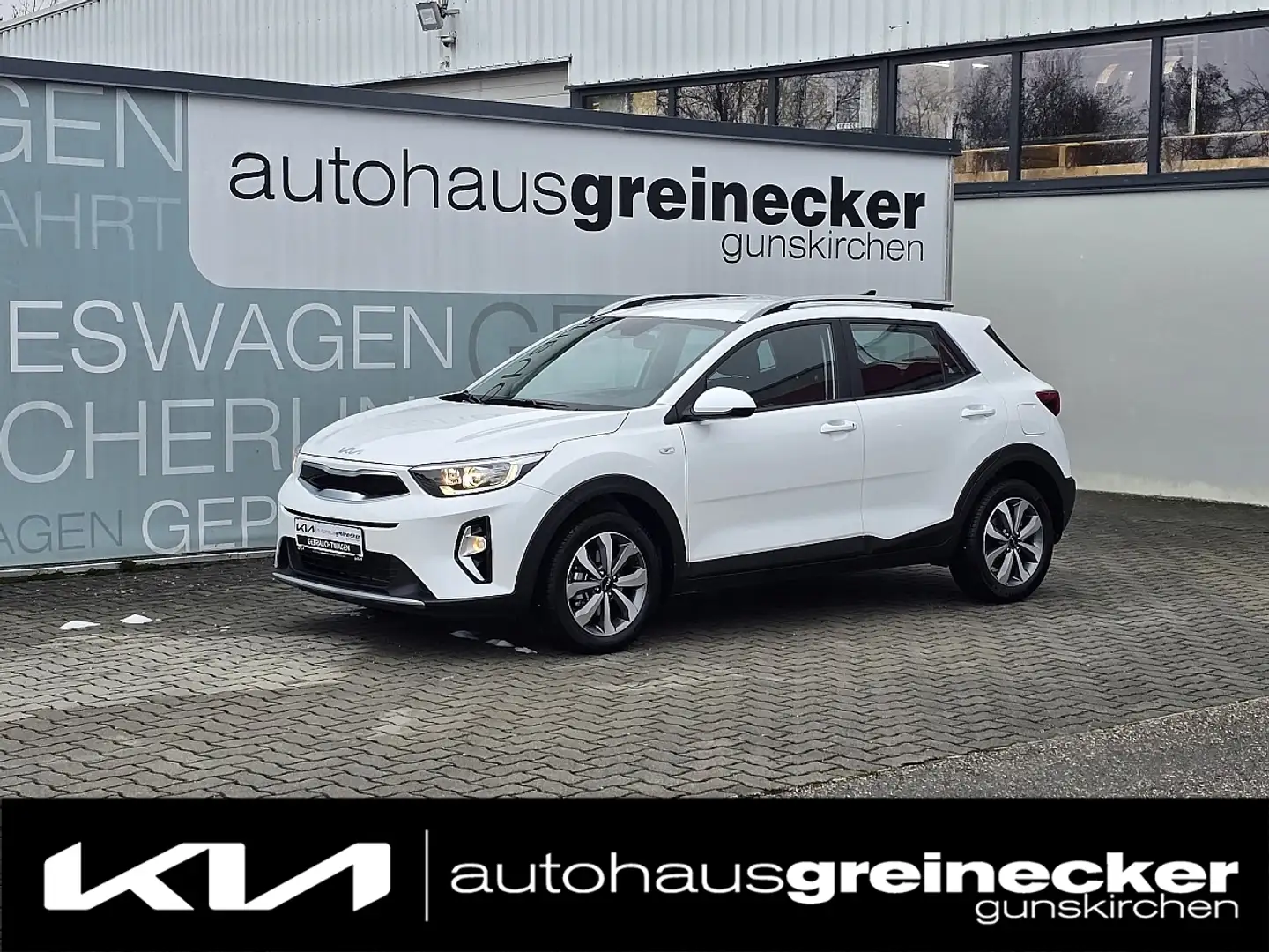 Kia Stonic 1,2 DPI ISG Silber Weiß - 1