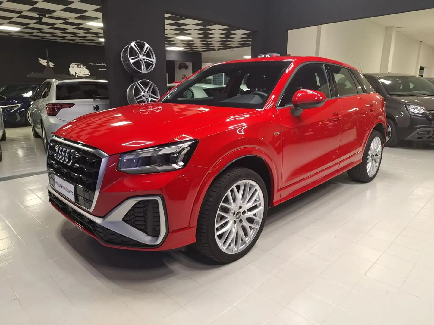Audi Q2 35 TDI S tronic S line Edition Rosso - 1