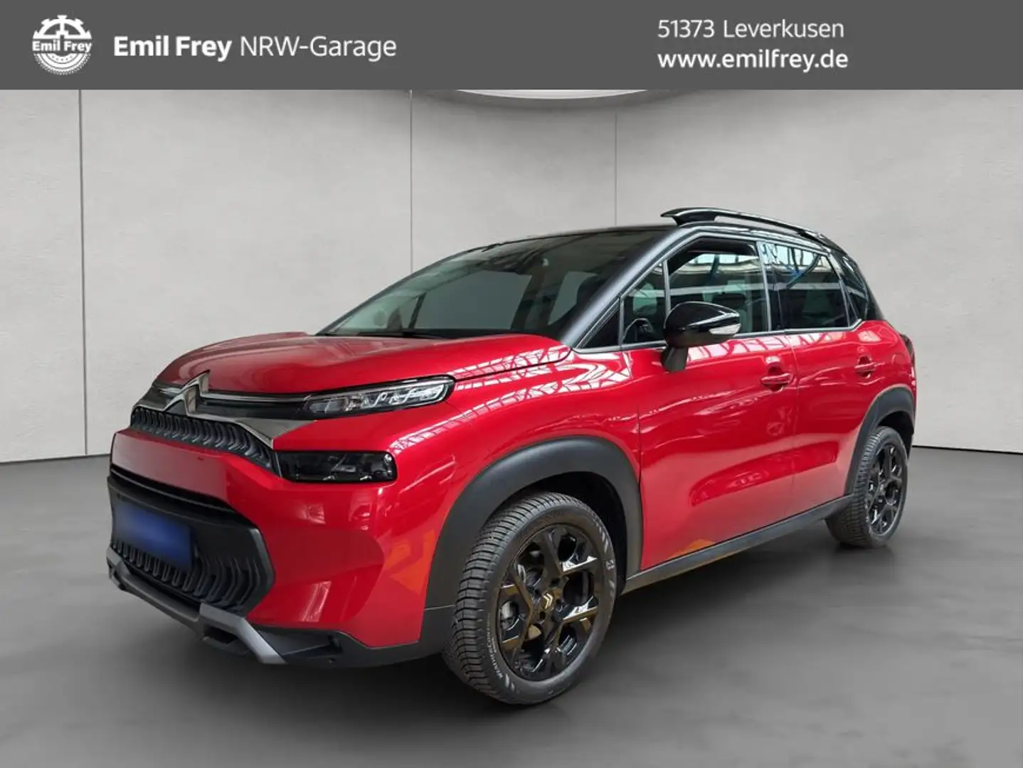 Citroen C3 Aircross PureTech 130 EAT6 OPF SHINE PACK PANO+ Rot - 1