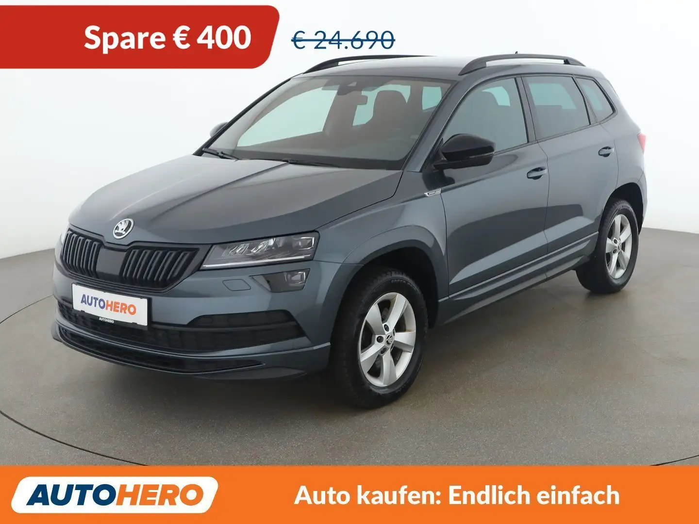 Skoda Karoq 2.0 TDI Sportline Grau - 1