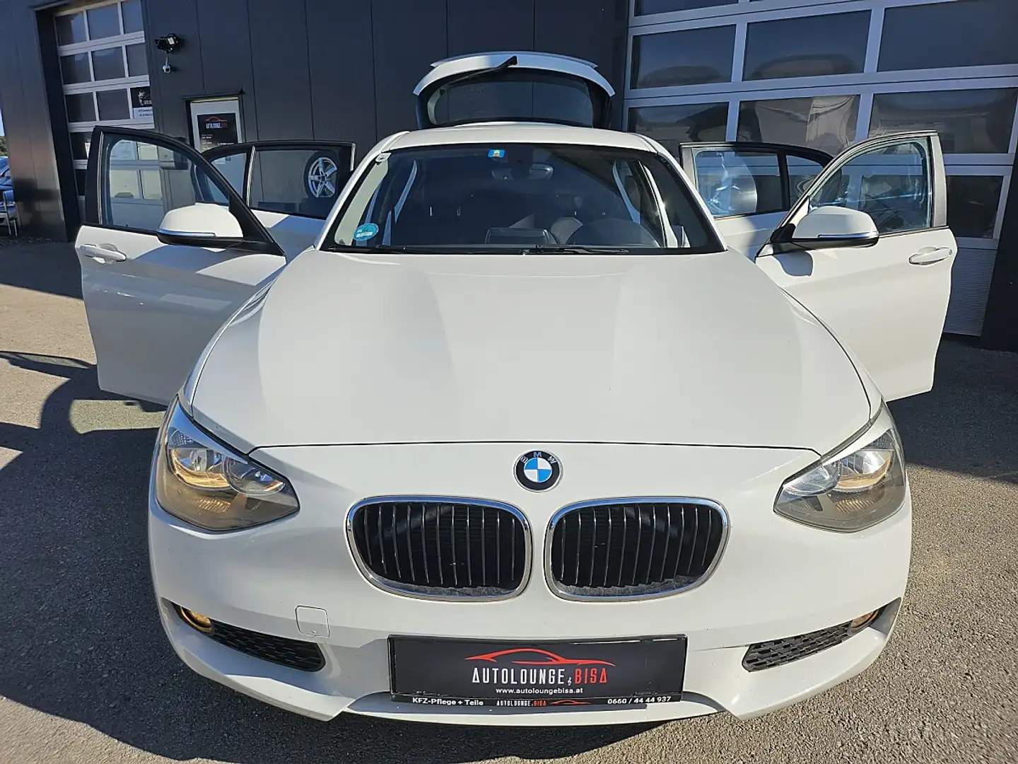 BMW 116 i F20 Ö-PAKET,PICKERL NEU BIS:11/2027, TEMPOMAT... Weiß - 2