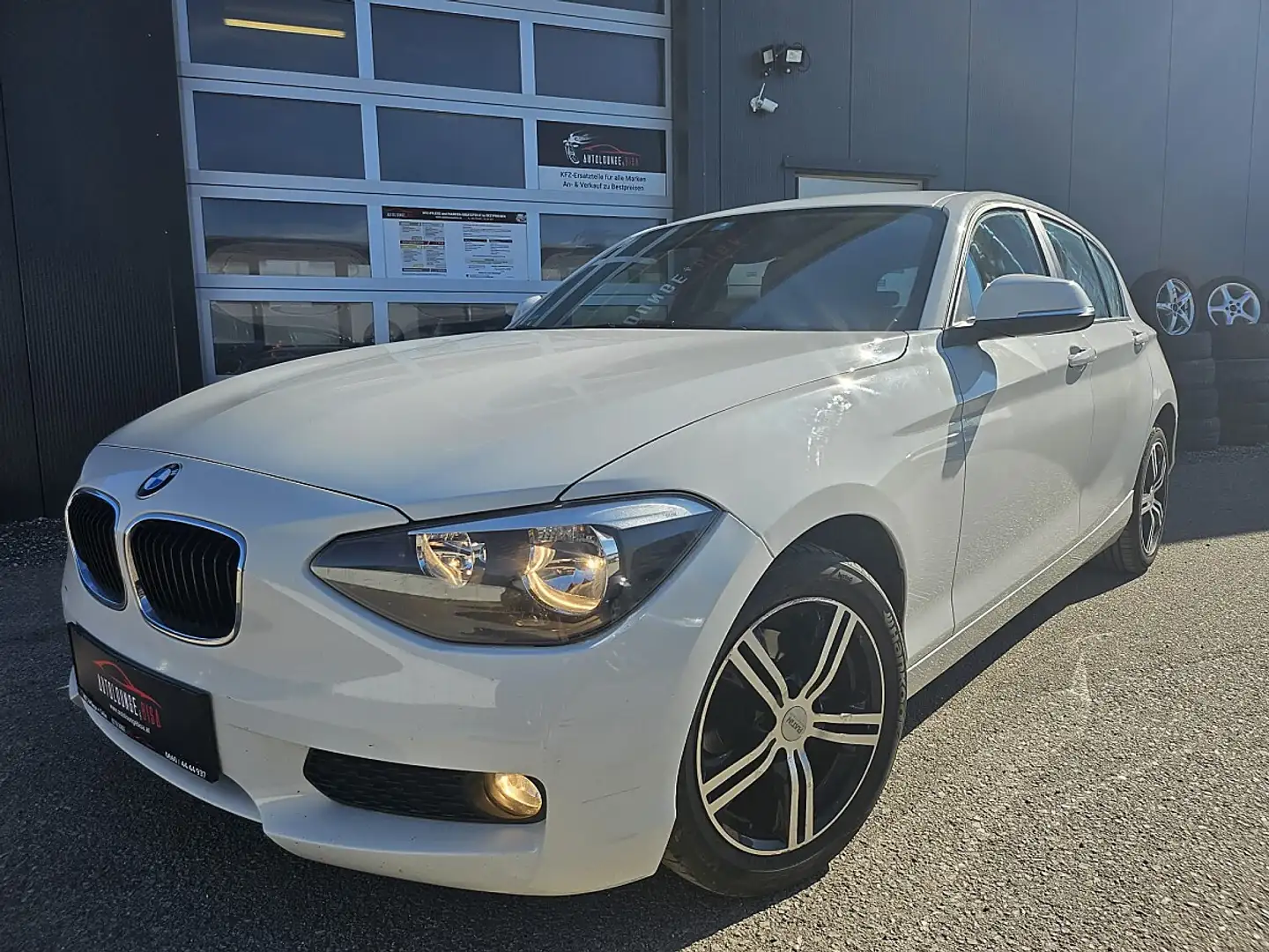 BMW 116 i F20 Ö-PAKET,PICKERL NEU BIS:11/2027, TEMPOMAT... Weiß - 1