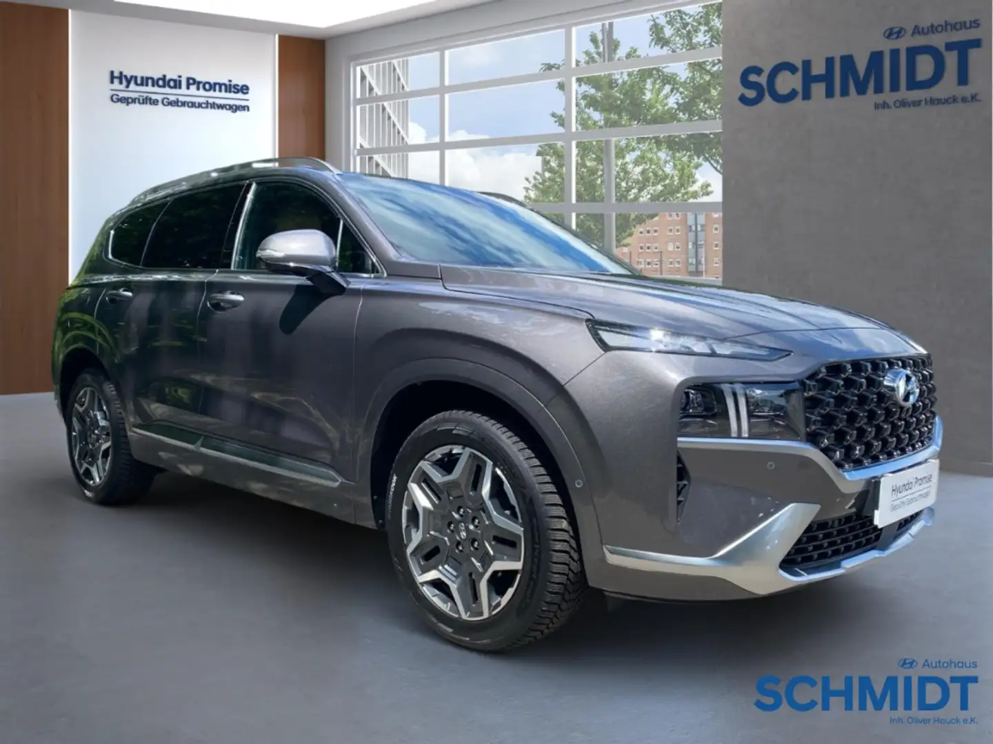 Hyundai SANTA FE Signature Plug-In Hybrid 4WD 1.6 T-GDI HUD Niveau Gris - 2