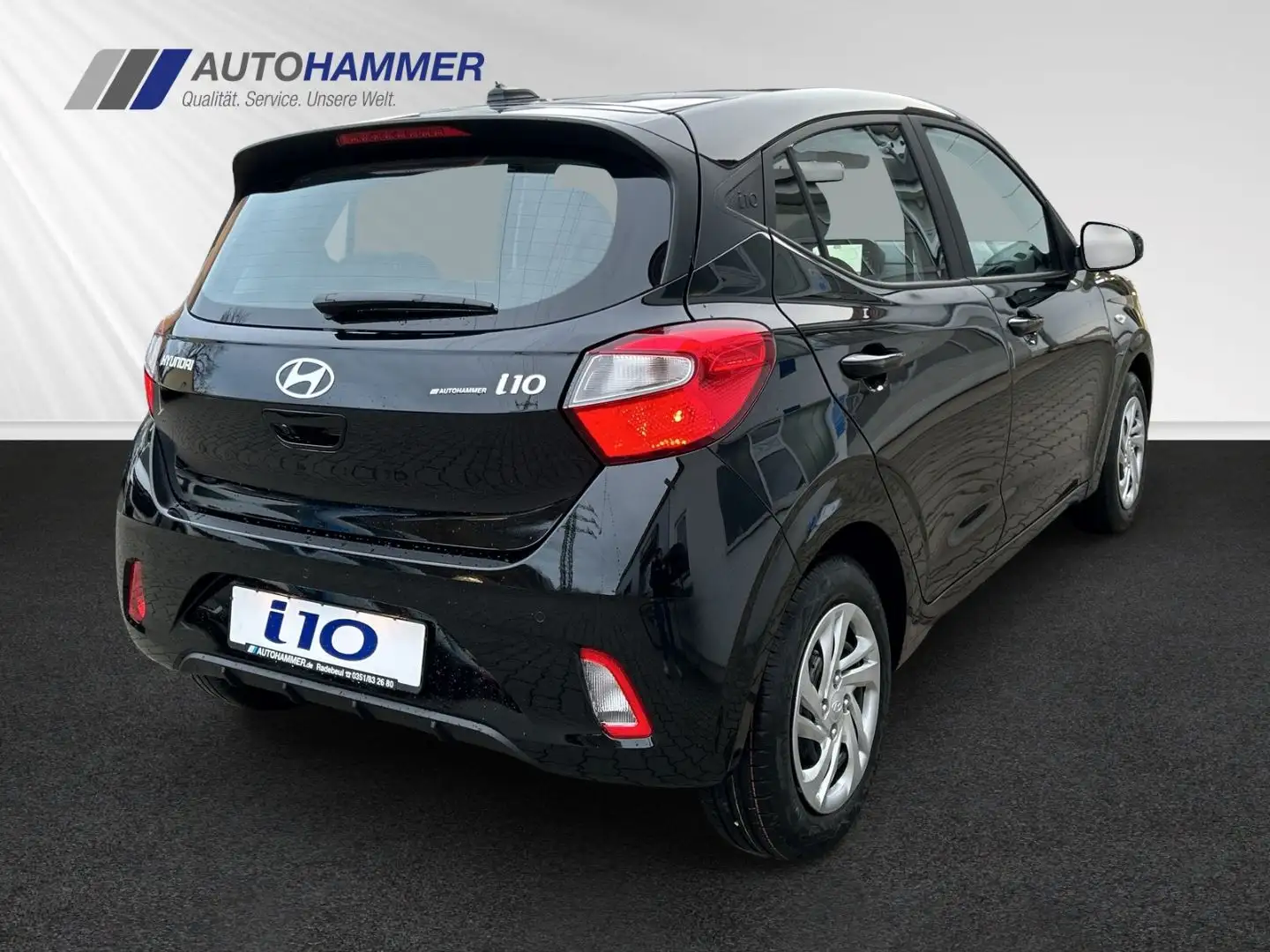 Hyundai i10 1.0 SELECT Klima Navi Bluelink Kamera Schwarz - 2