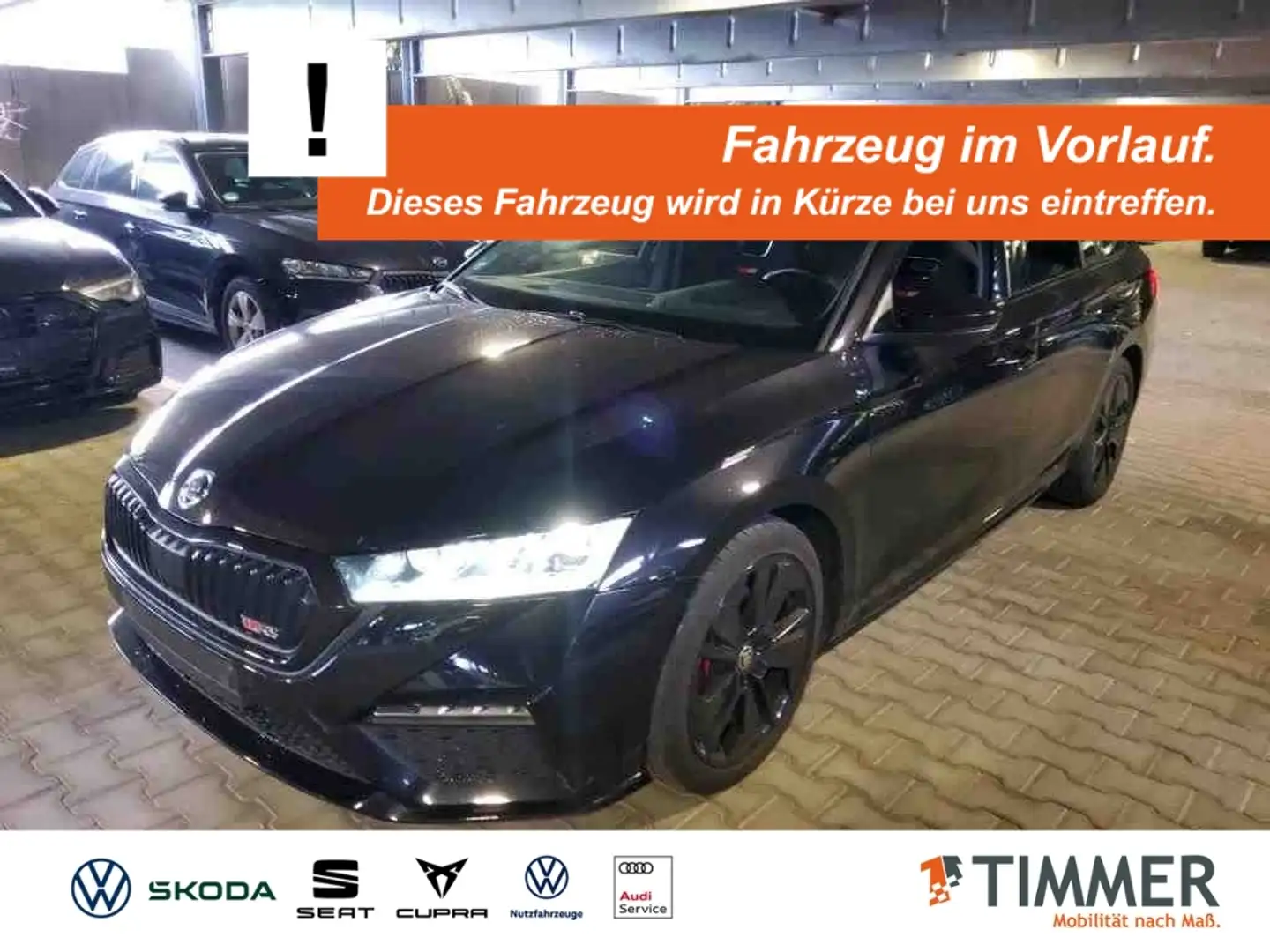 Skoda Octavia Combi 2.0 TDI DSG RS +AHK +MATRIX +HuD +NAVI +SHZ Schwarz - 1