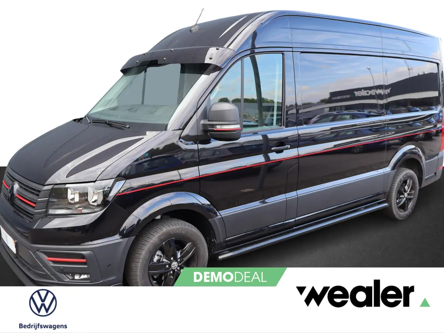 Volkswagen Crafter Bedrijfswagens Highline L3 2.0 TDI EU6 140 pk GVW Zwart - 1