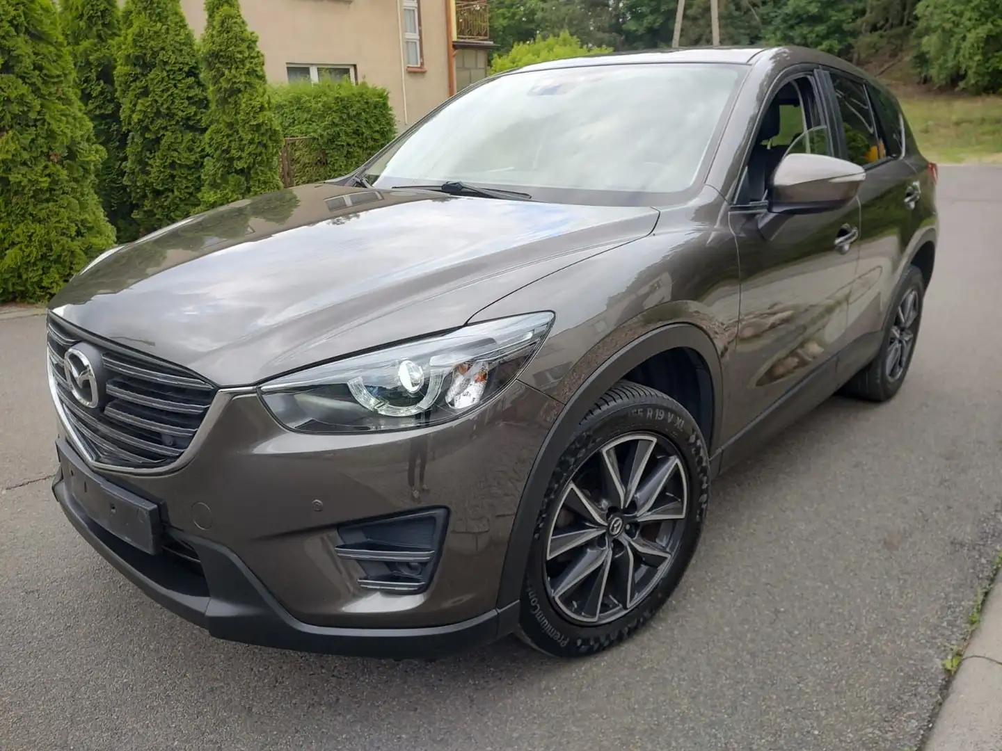 Mazda CX-5 Nakama  LederAhk19ZollFullLedBlisGarantiToo Gris - 1