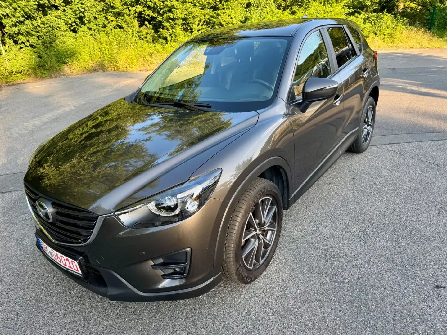 Mazda CX-5 Nakama  LederAhk19ZollFullLedBlisGarantiTop Grijs - 2