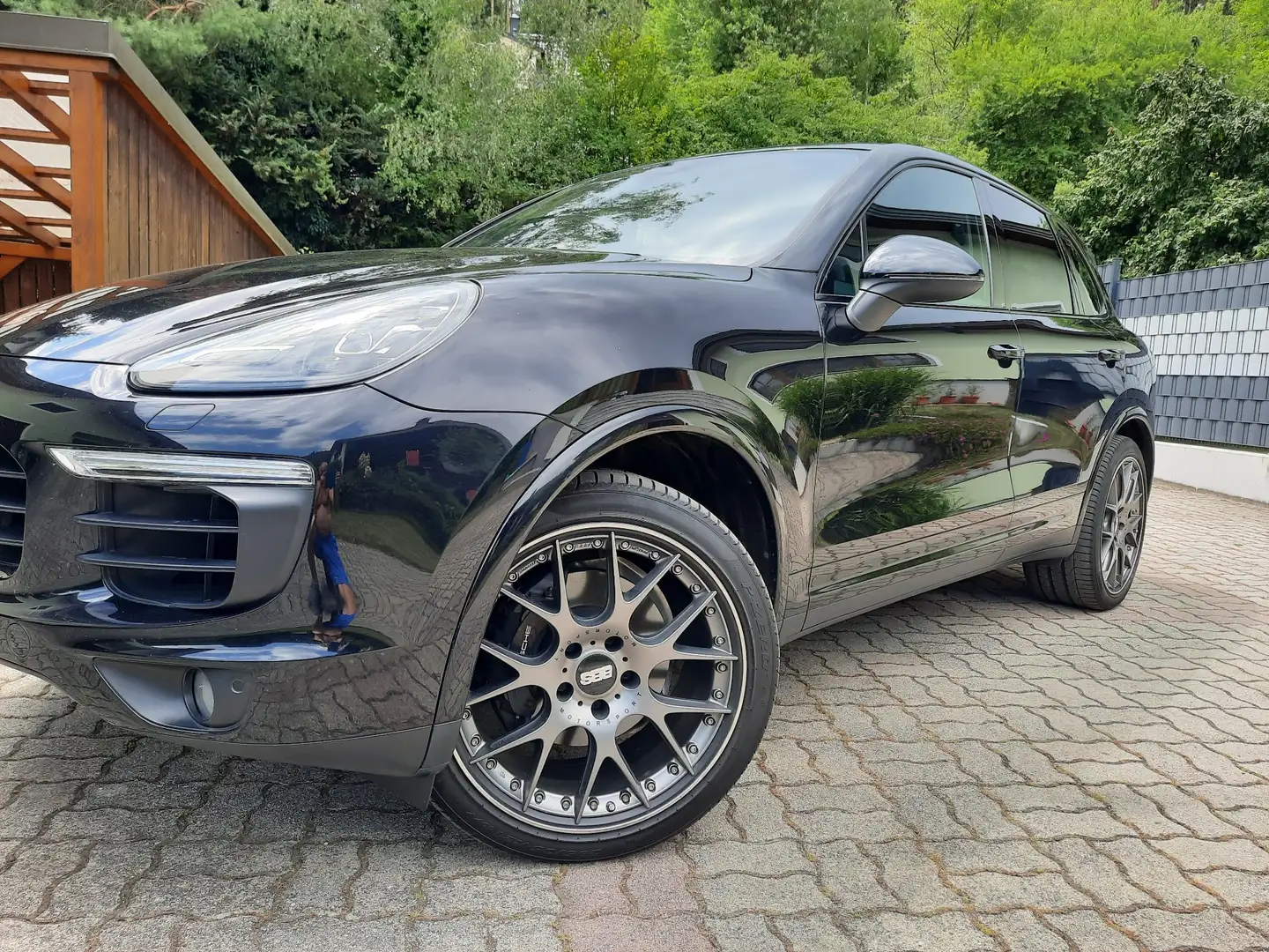 Porsche Cayenne II Platinum Edition Aut. Approved Garantie Schwarz - 1