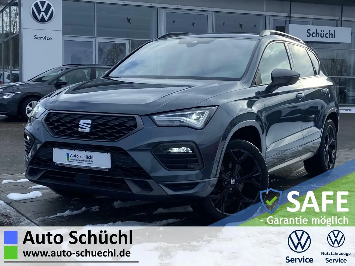 SEAT Ateca 2.0 TSI DSG 4-DRIVE FR-Line PANO+EL.HECK+1 Grau - 1