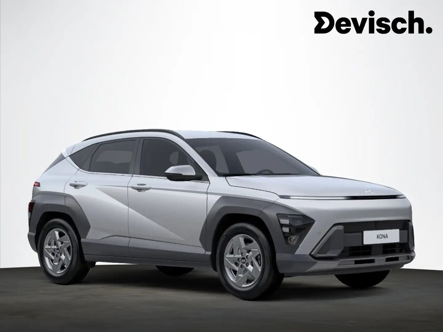 Hyundai KONA T-GDi Feel Zilver - 1