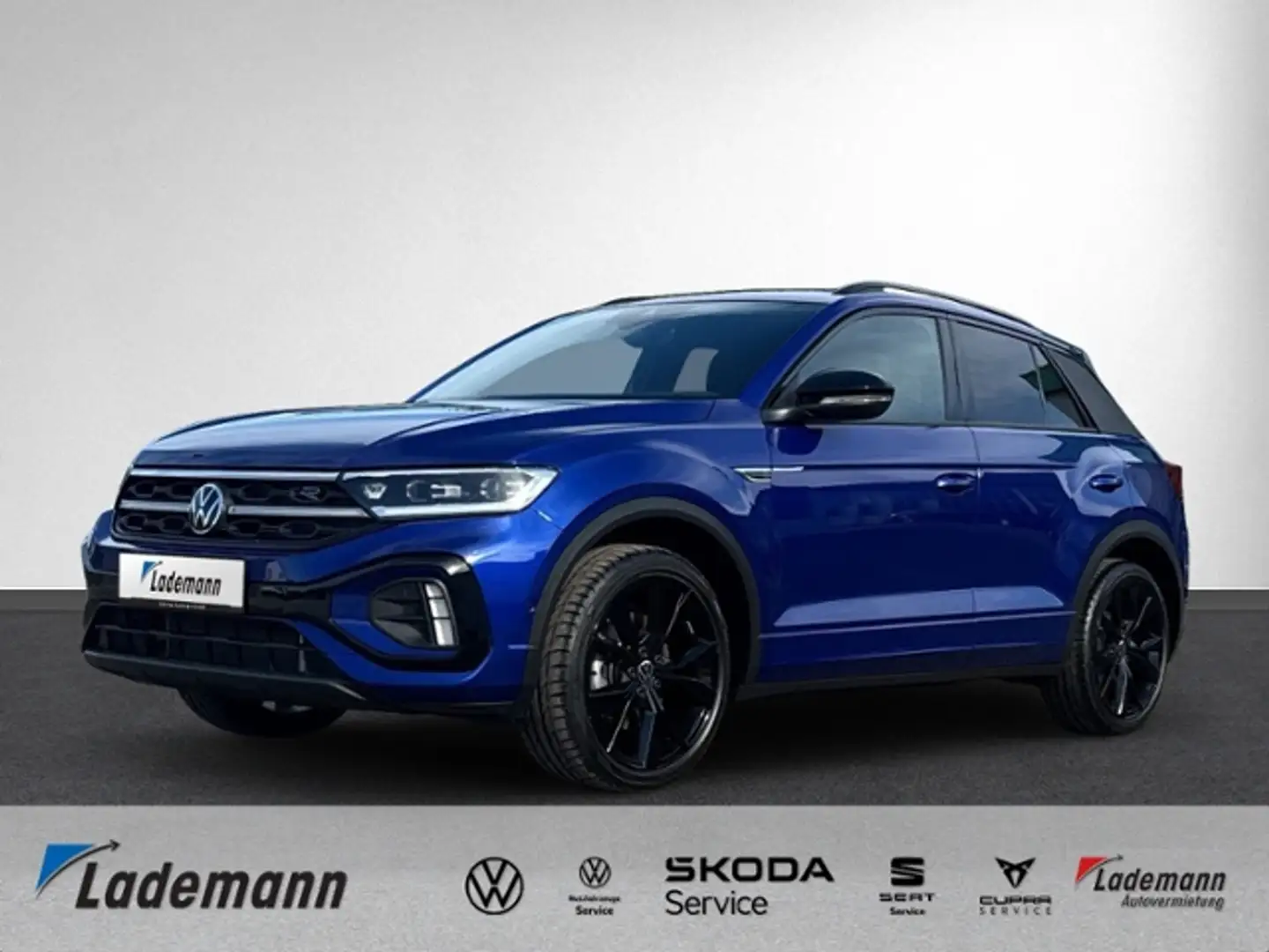 Volkswagen T-Roc R-LINE 2.0 TDI ALLRAD+AHK+IQ.LED+STANDHZ.+ Blau - 1