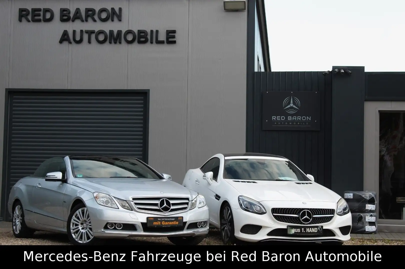 Mercedes-Benz E 250 Cabriolet ELEGANCE AUT LEDER KLIMA Silber - 1