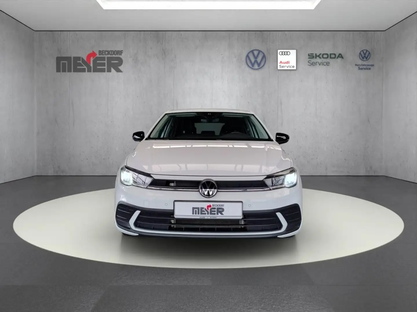 Volkswagen Polo GOAL 1.0 TSI Klima Einparkhilfe Sitzheizung Weiß - 2