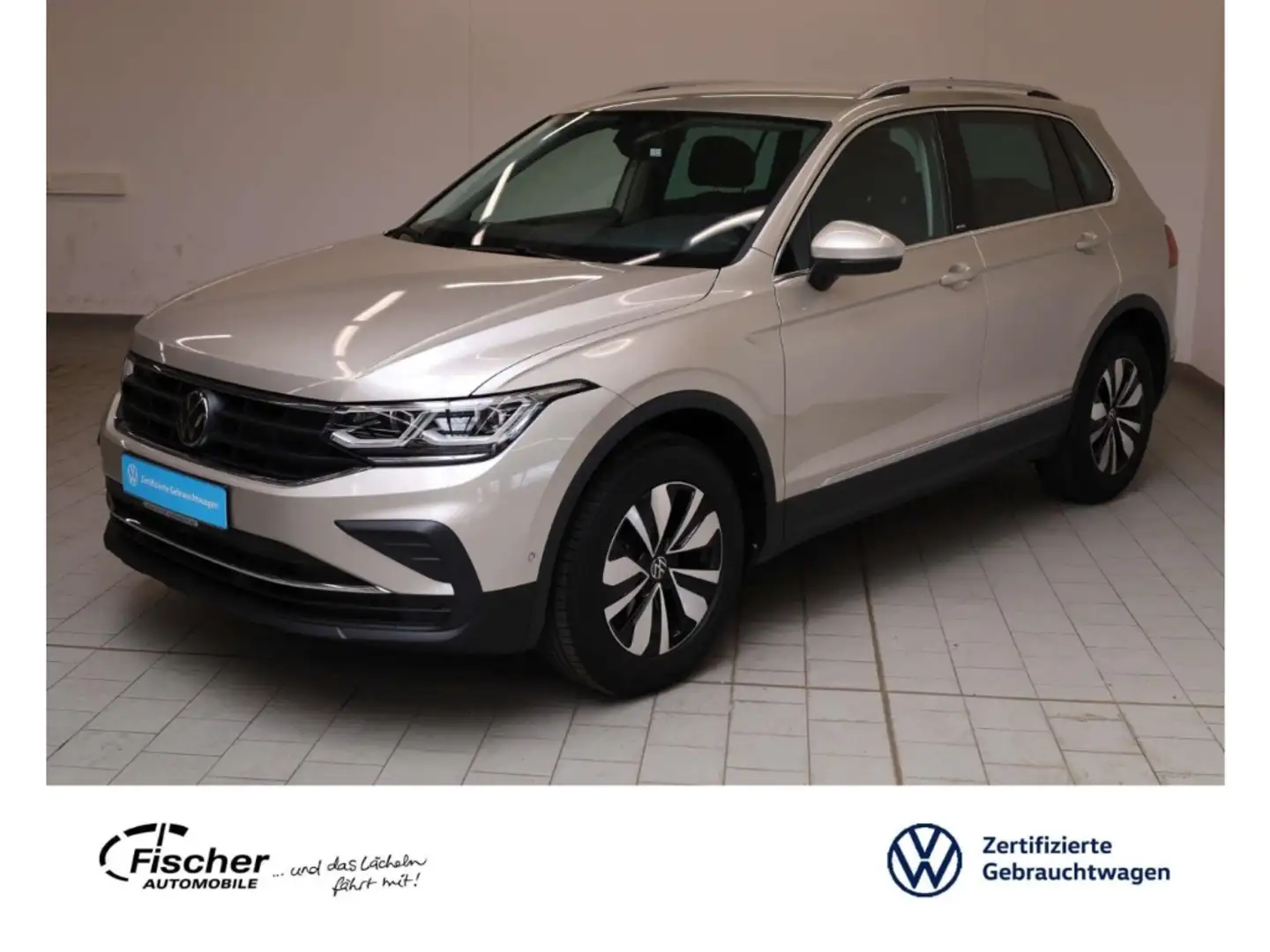 Volkswagen Tiguan 2.0 TDI Move DSG NAV/Matrix/AHK/Kamera Silber - 1