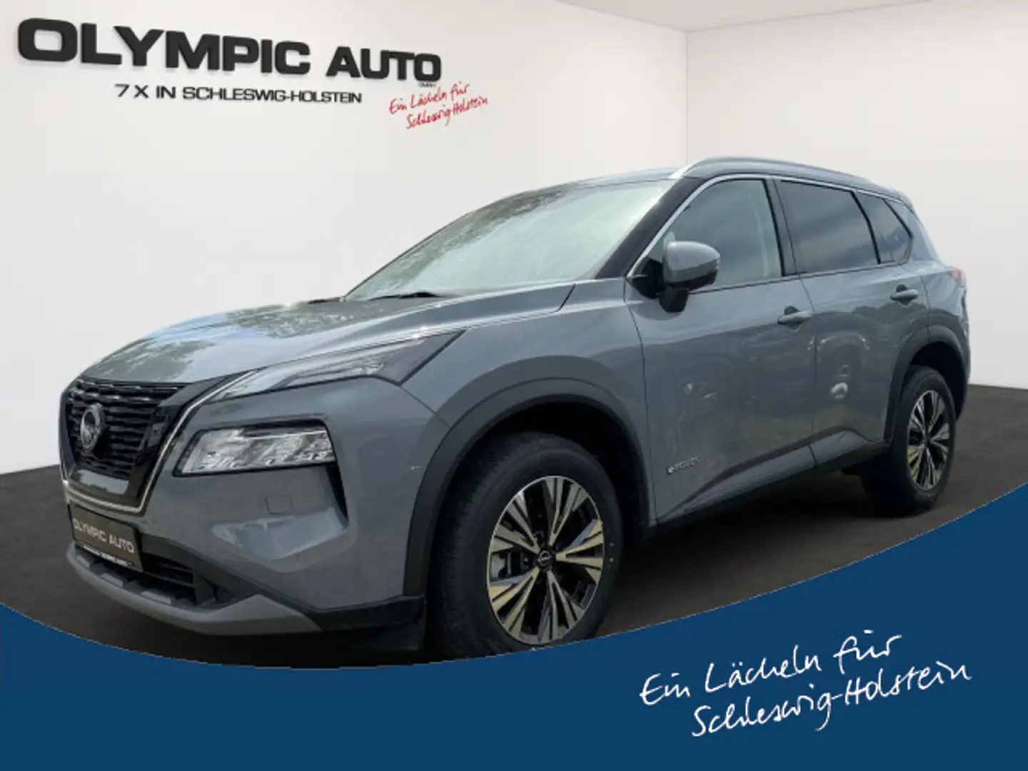 Nissan X-Trail 1.5 e-4orce N-Connecta 360°CAM NAVI PGD Grijs - 1