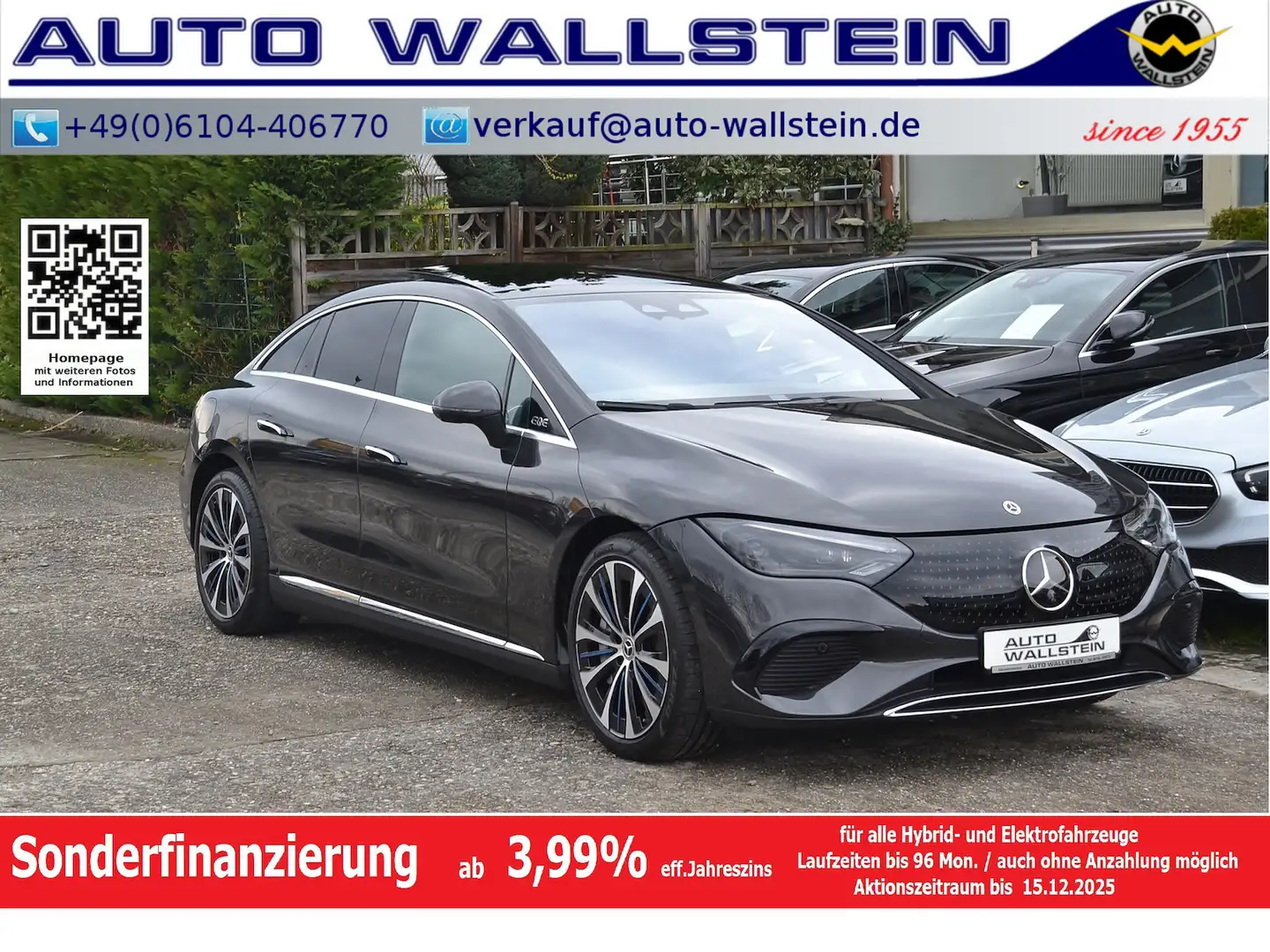 Mercedes-Benz EQE 350 Premium-Paket E-Art (HA-Lenk Pano AC-Lad Grau - 1