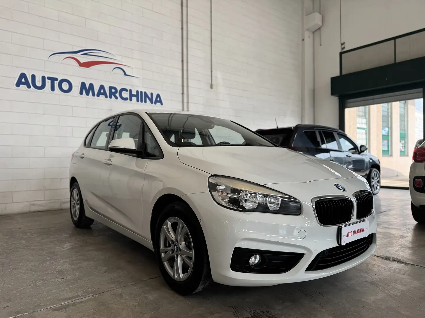 BMW 216 216d TOURER ADVANTAGE OCCASIONE Blanc - 1