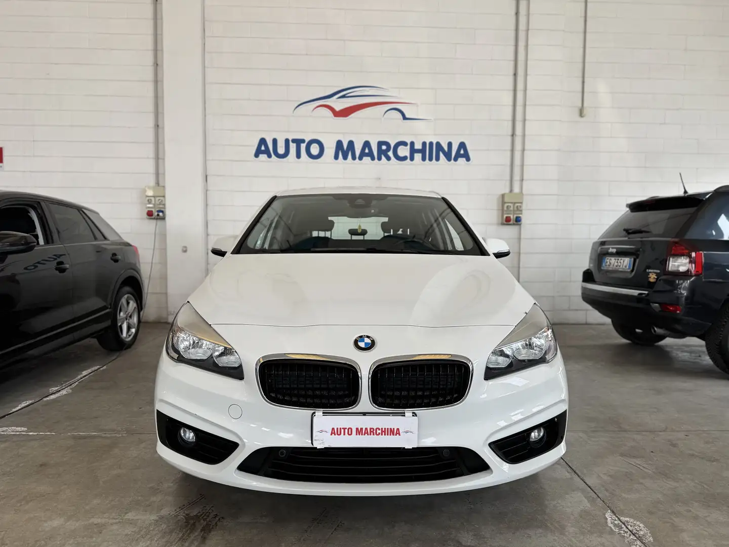 BMW 216 216d TOURER ADVANTAGE OCCASIONE Blanc - 2