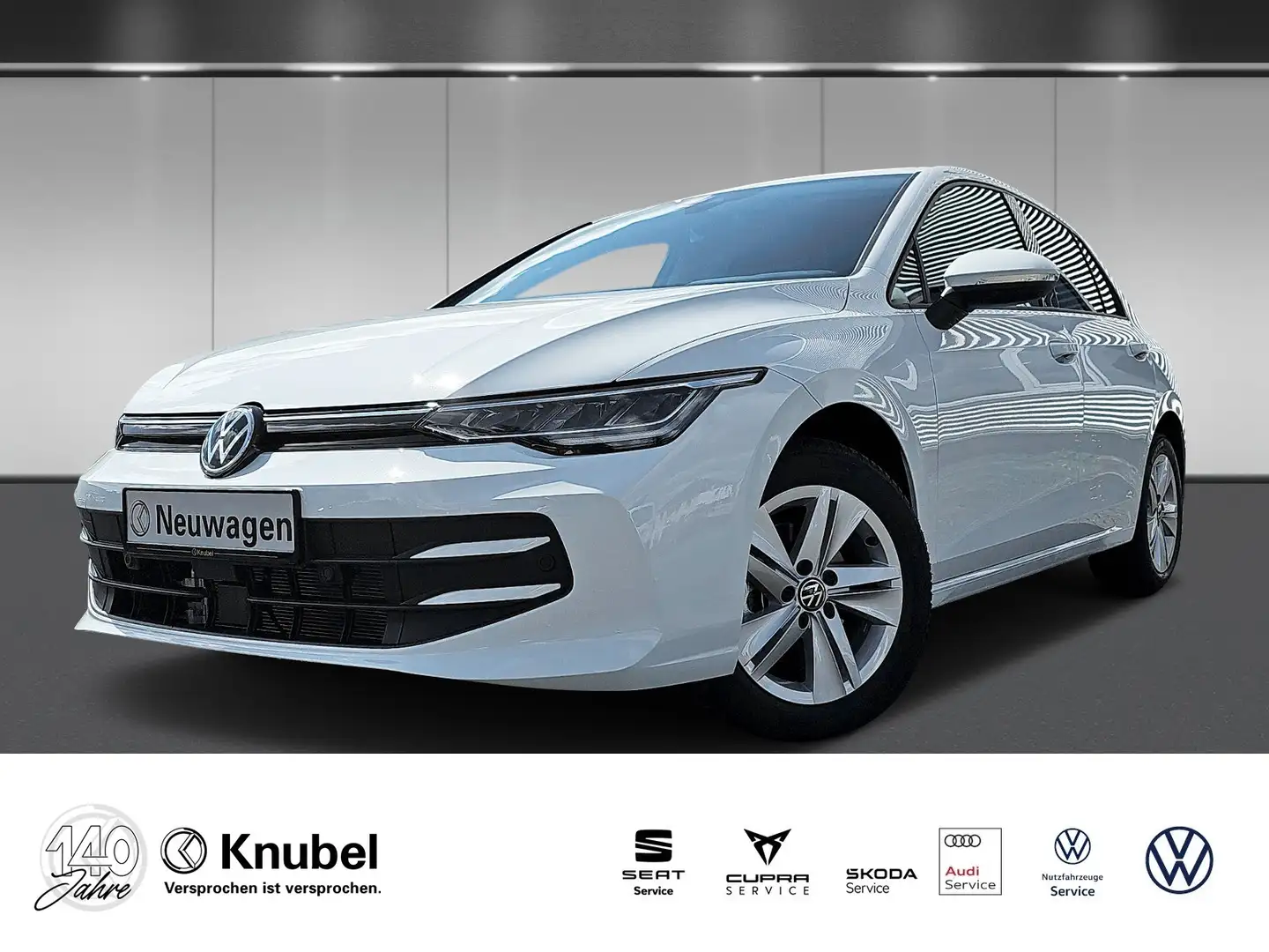 Volkswagen Golf VIII Life 1.5 TSI LED Nav.vorb. ACC Dig.Cockpit Weiß - 1