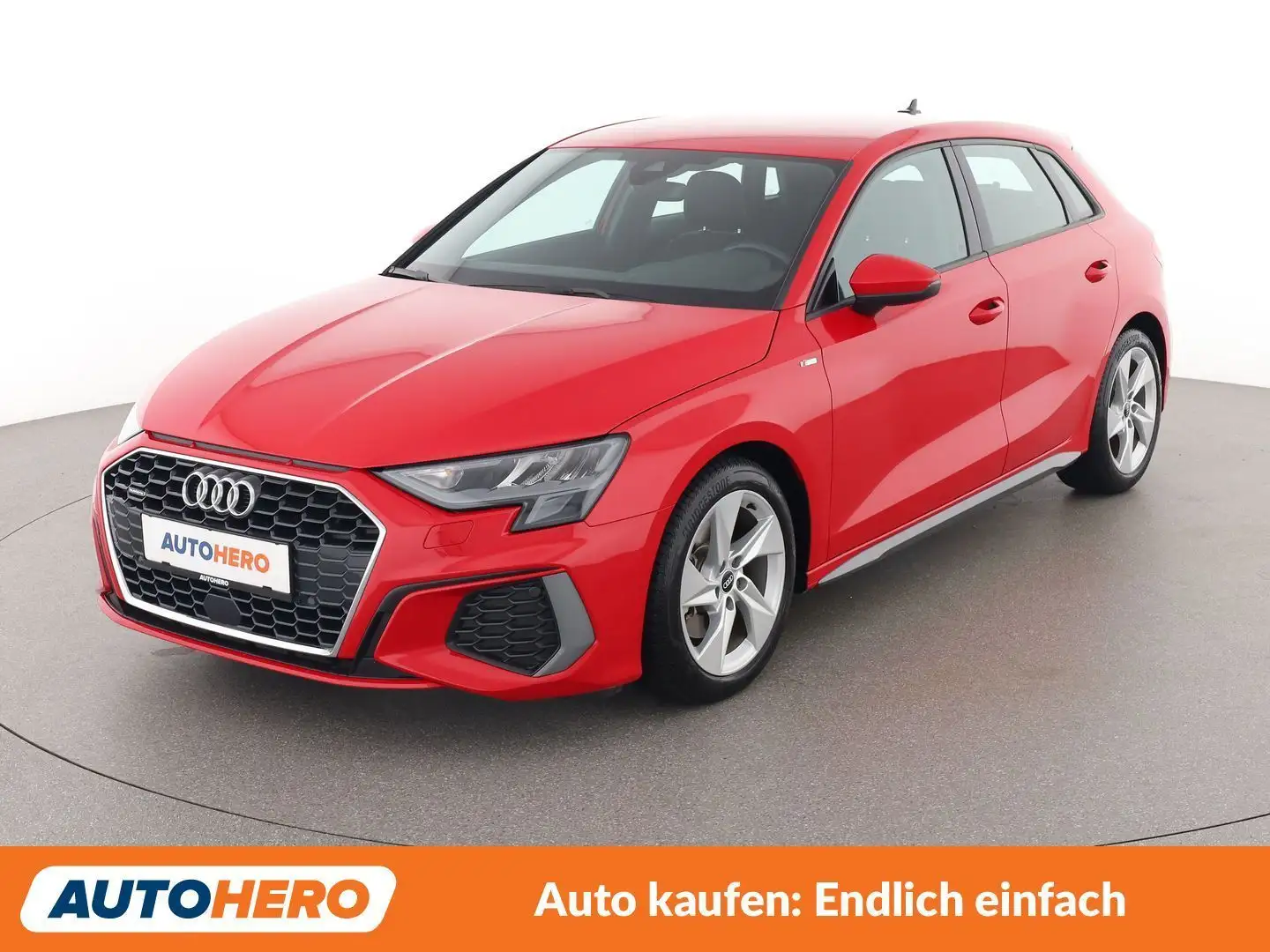 Audi A3 40 TDI quattro S line Rot - 1