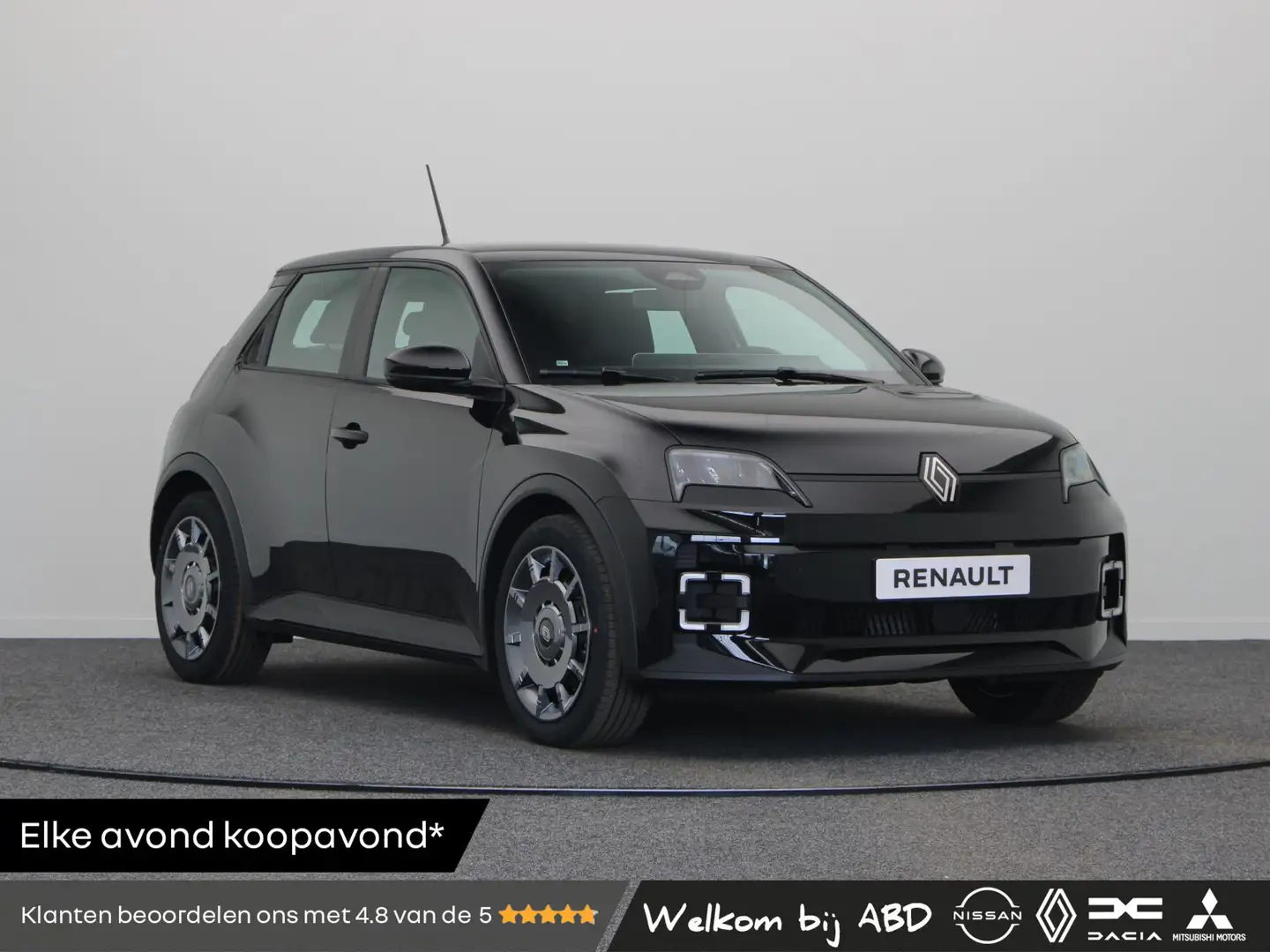 Renault R 5 urban range FIVE 40 kWh | Parkeersensoren achter | Zwart - 1