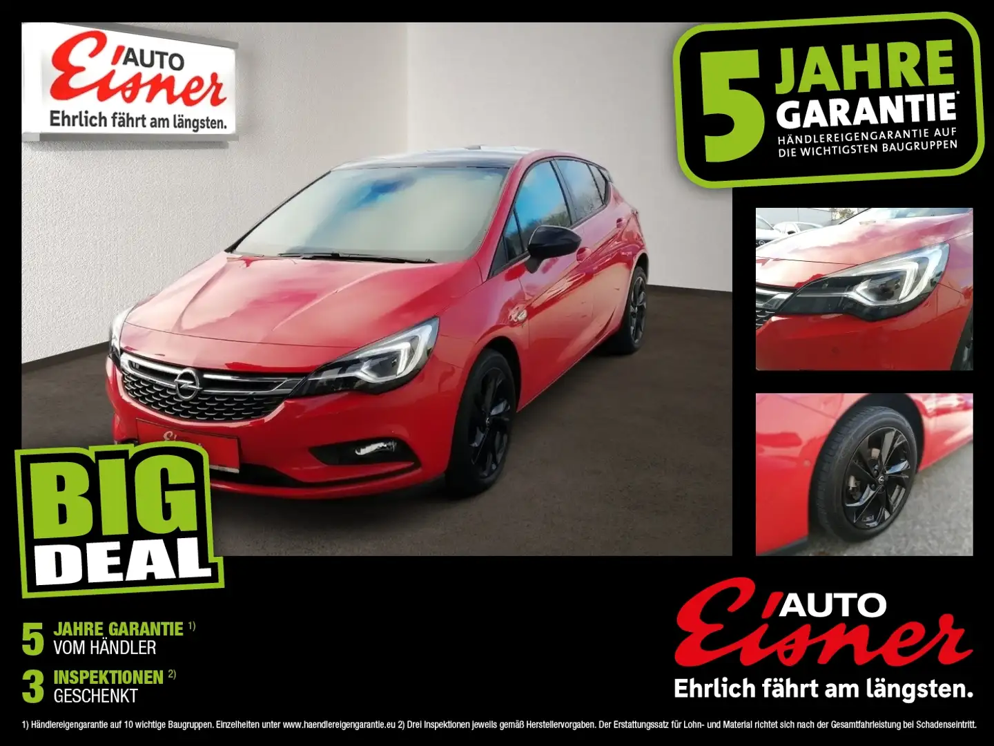 Opel Astra 1.6 CDTI START/STOP ECOT Rouge - 1
