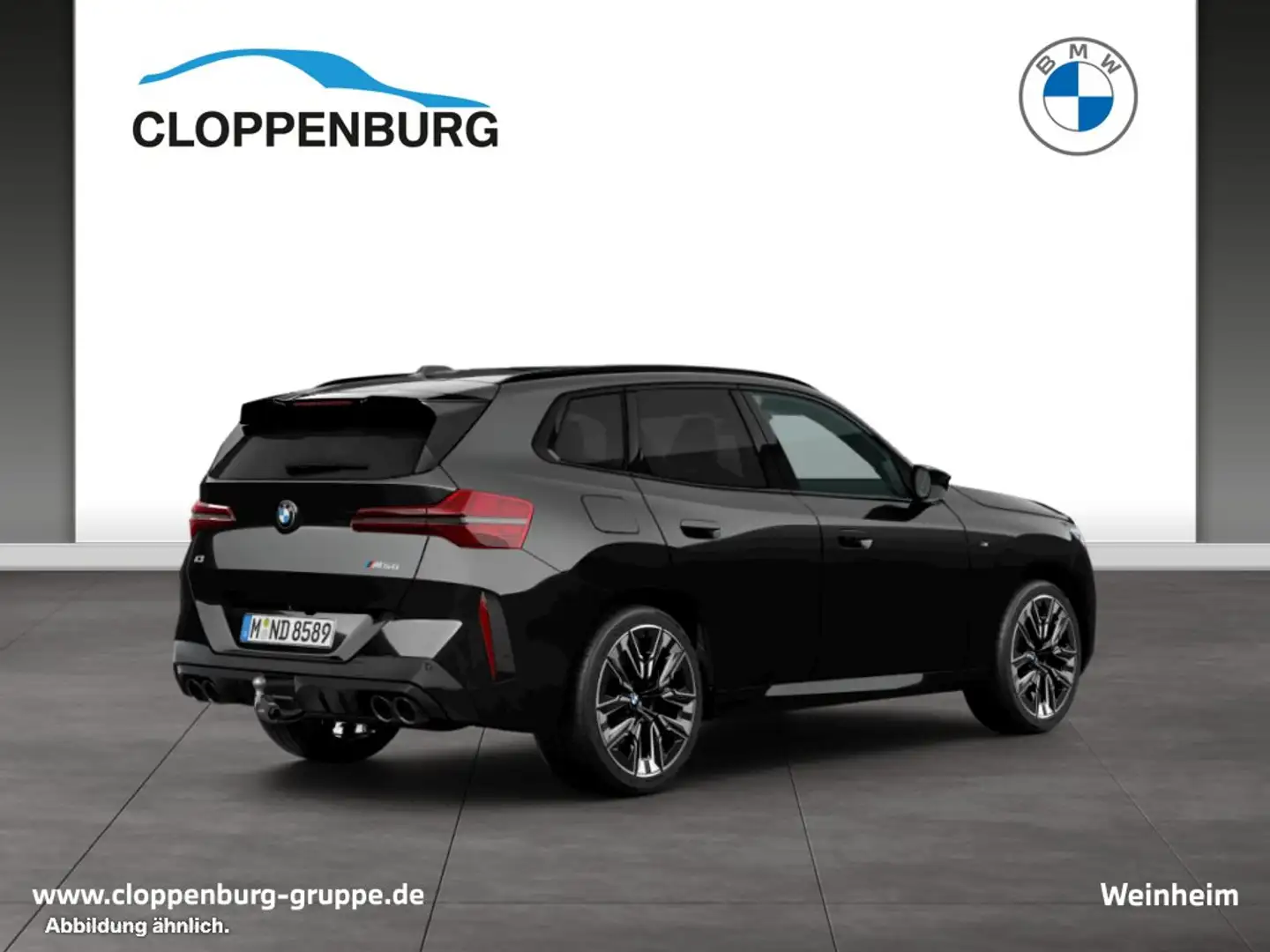 BMW X3 M 50 xDrive Sportpaket Pro+AHK+Head-Up+LED+Shz+Lhz+P Černá - 2